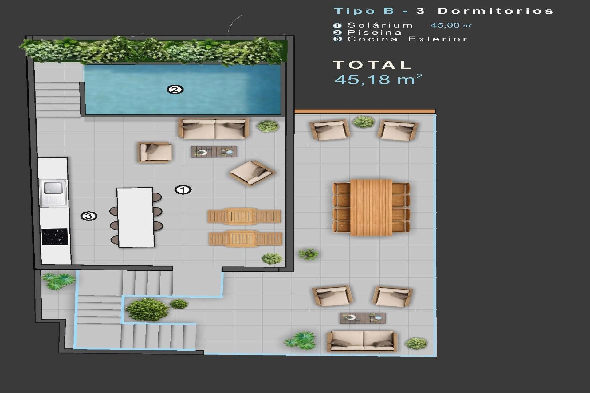 Новое здание - Пентхаус - Torrevieja - Centro