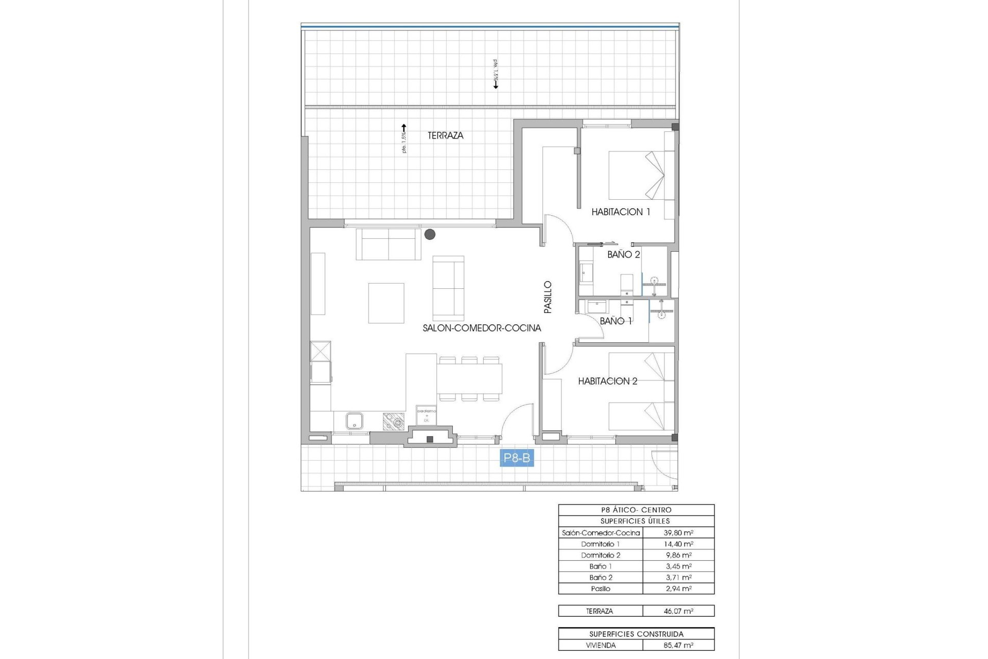 Новое здание - Пентхаус - Villajoyosa - Cala de Finestrat