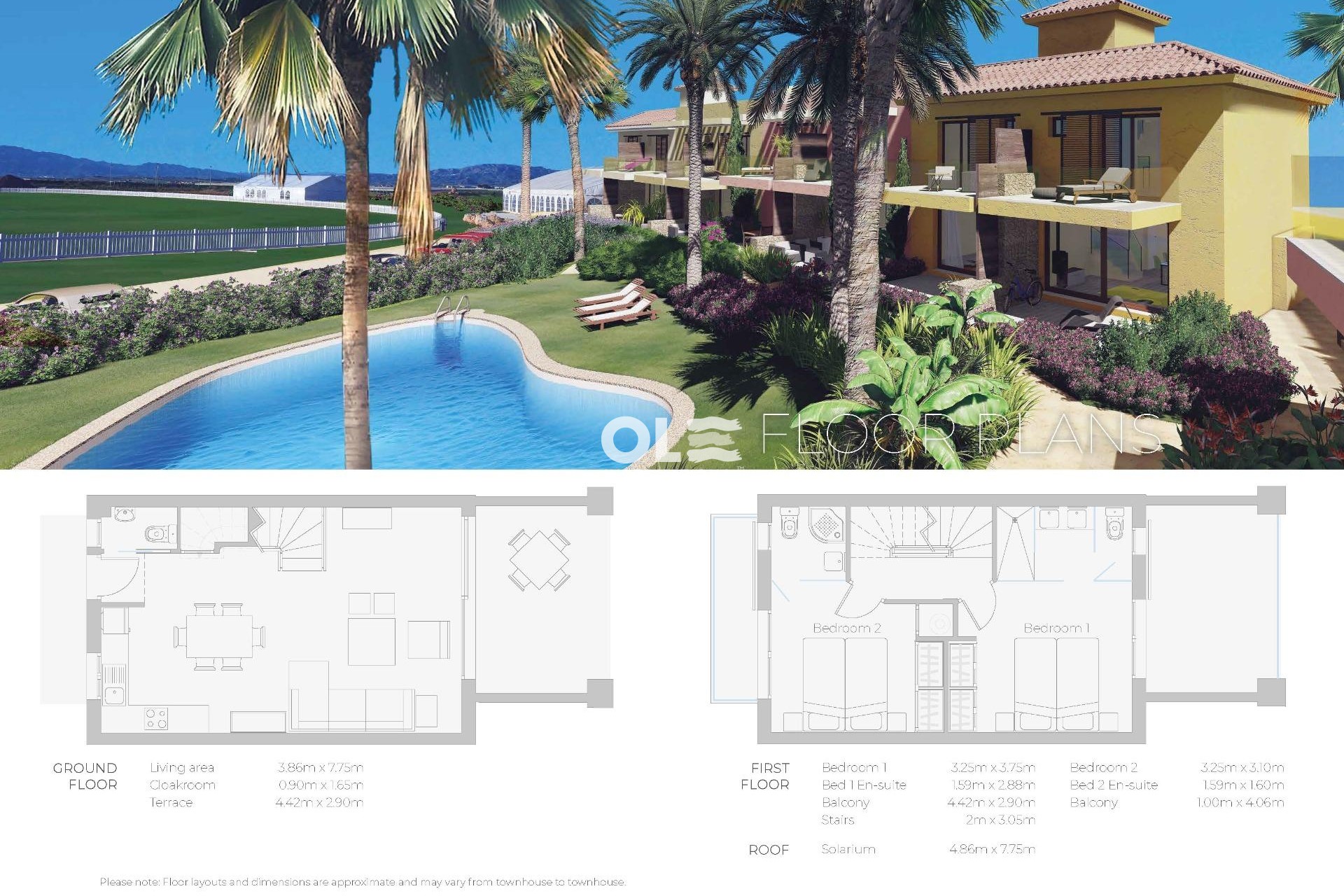 Новое здание - Таунхаус - Cuevas Del Almanzora - Desert Springs Golf Club