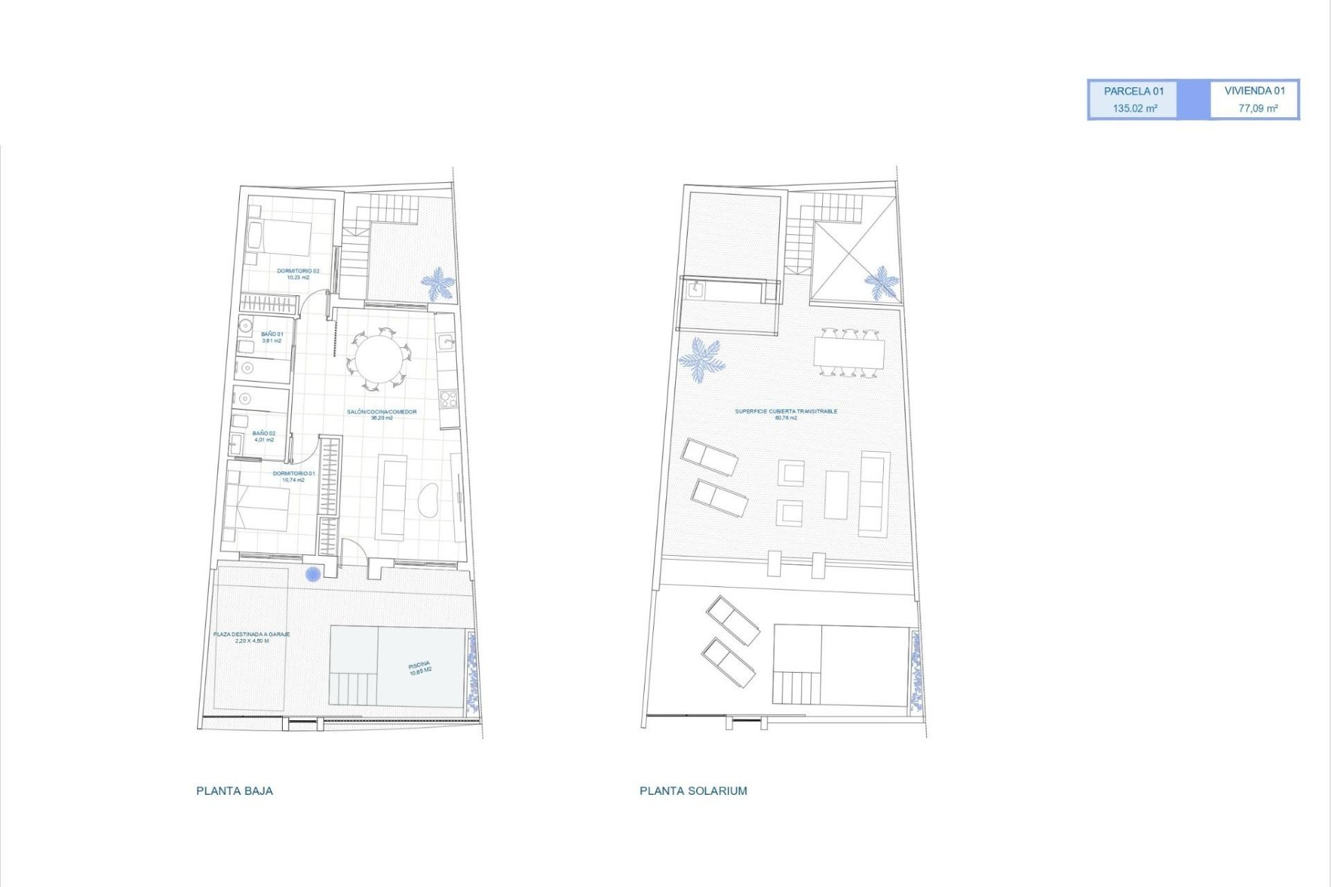 Новое здание - Таунхаус - Torre Pacheco - El Alba