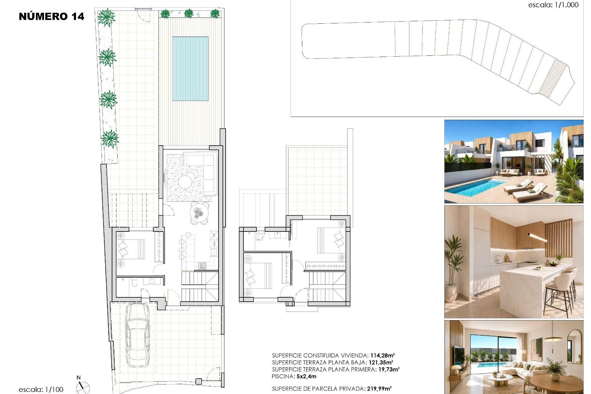 Новое здание - Таунхаус - Torre Pacheco - Santa Rosalia Lake and Life Resort