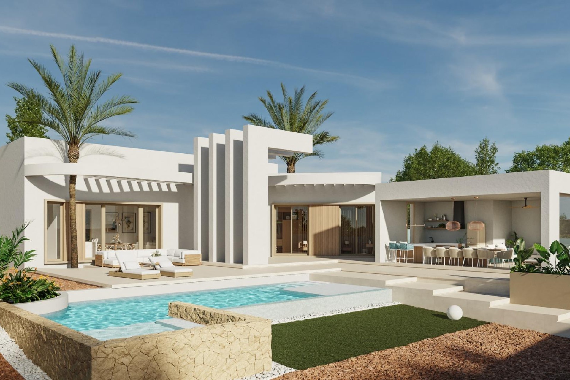 Новое здание - Villa - Algorfa - Lomas De La Juliana