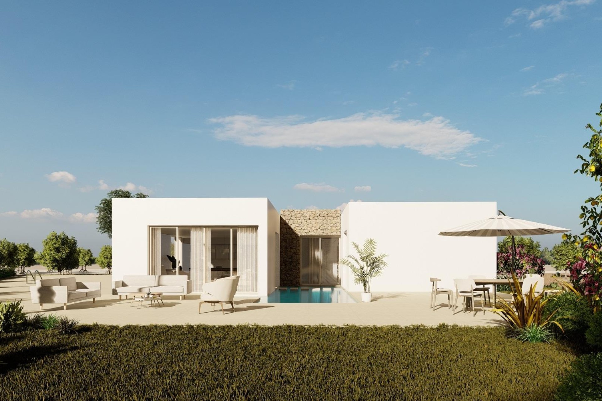 Новое здание - Villa - Algorfa - Lomas De La Juliana
