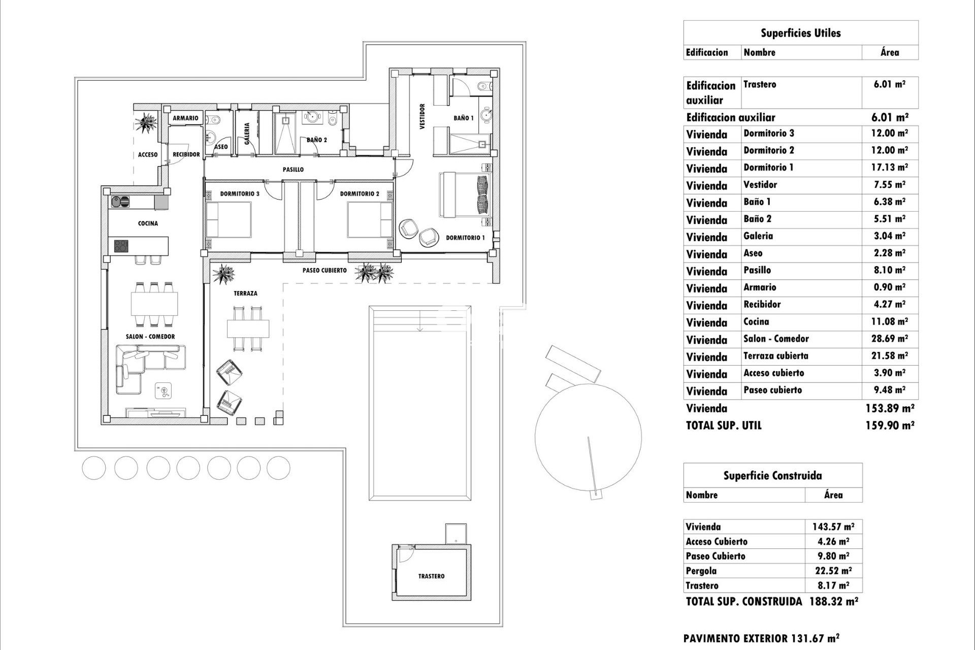 Новое здание - Villa - Aspe - Poligono 19