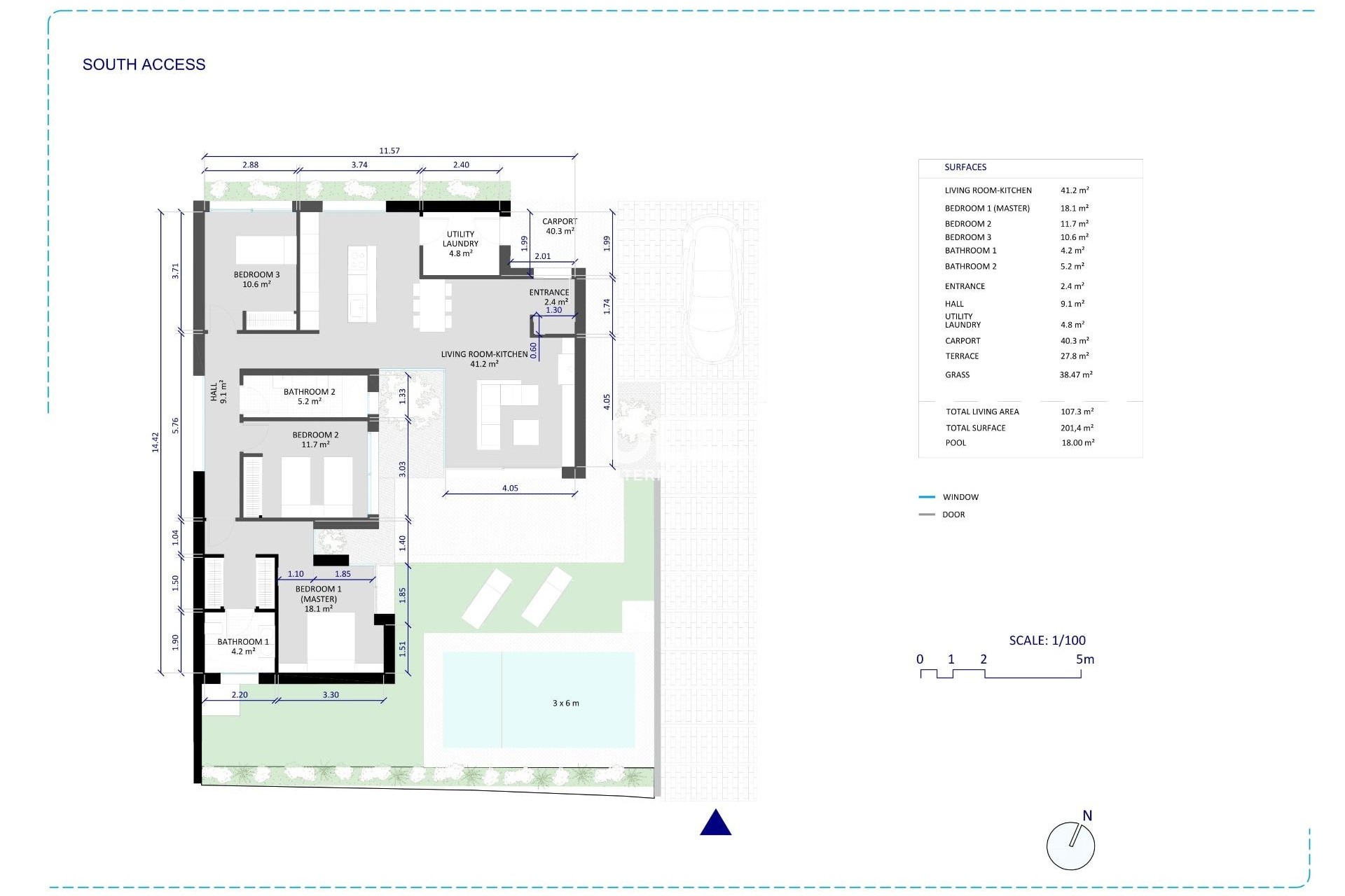 Новое здание - Villa - Baños y Mendigo - Altaona Golf