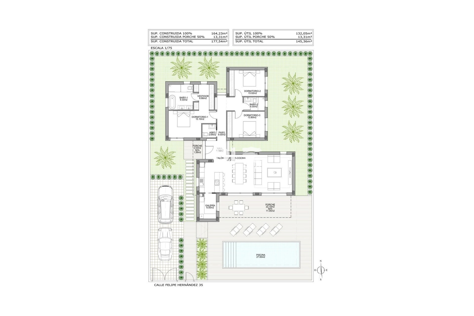 Новое здание - Villa - Benijofar - Polideportivo