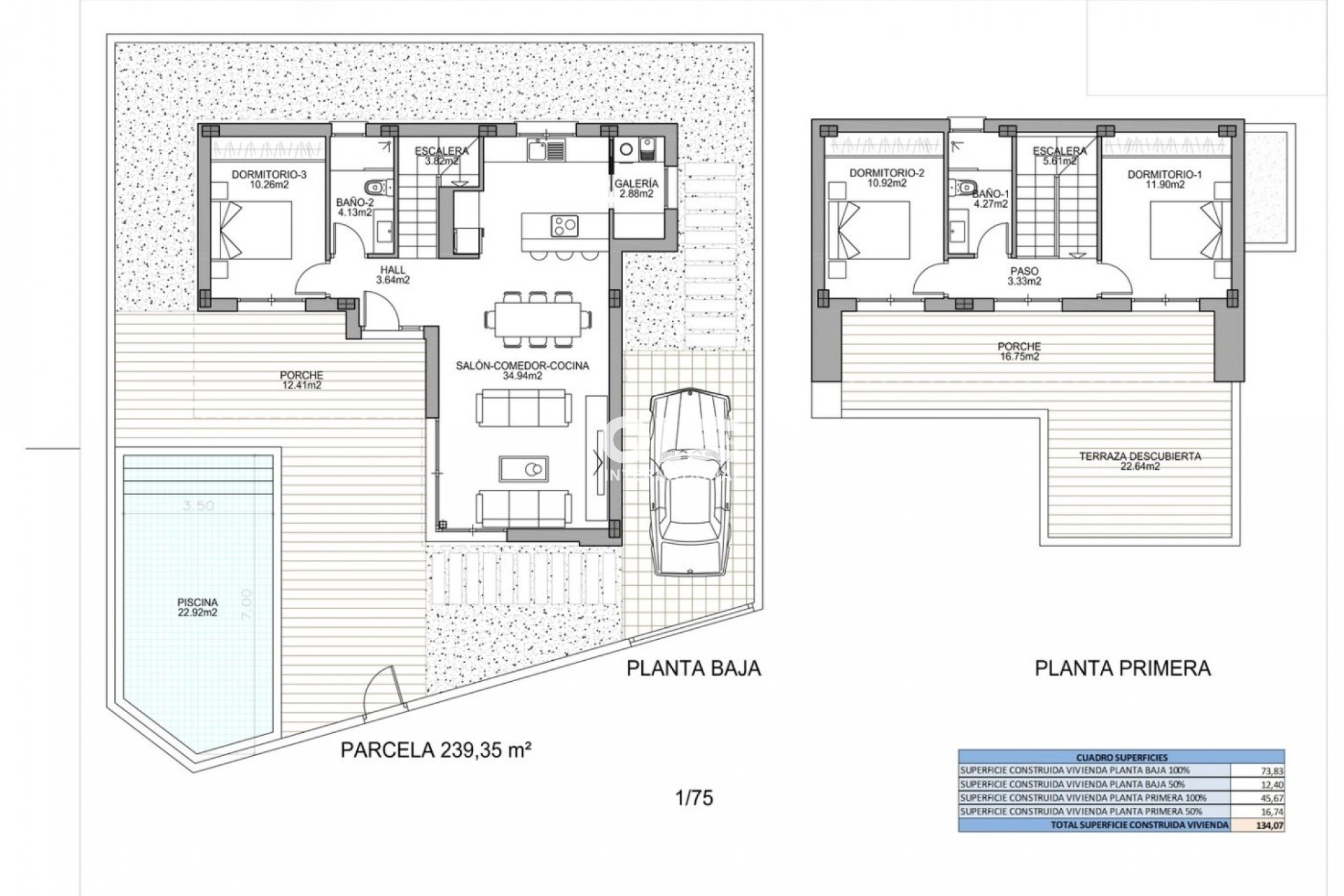 Новое здание - Villa - Benijofar - Polideportivo