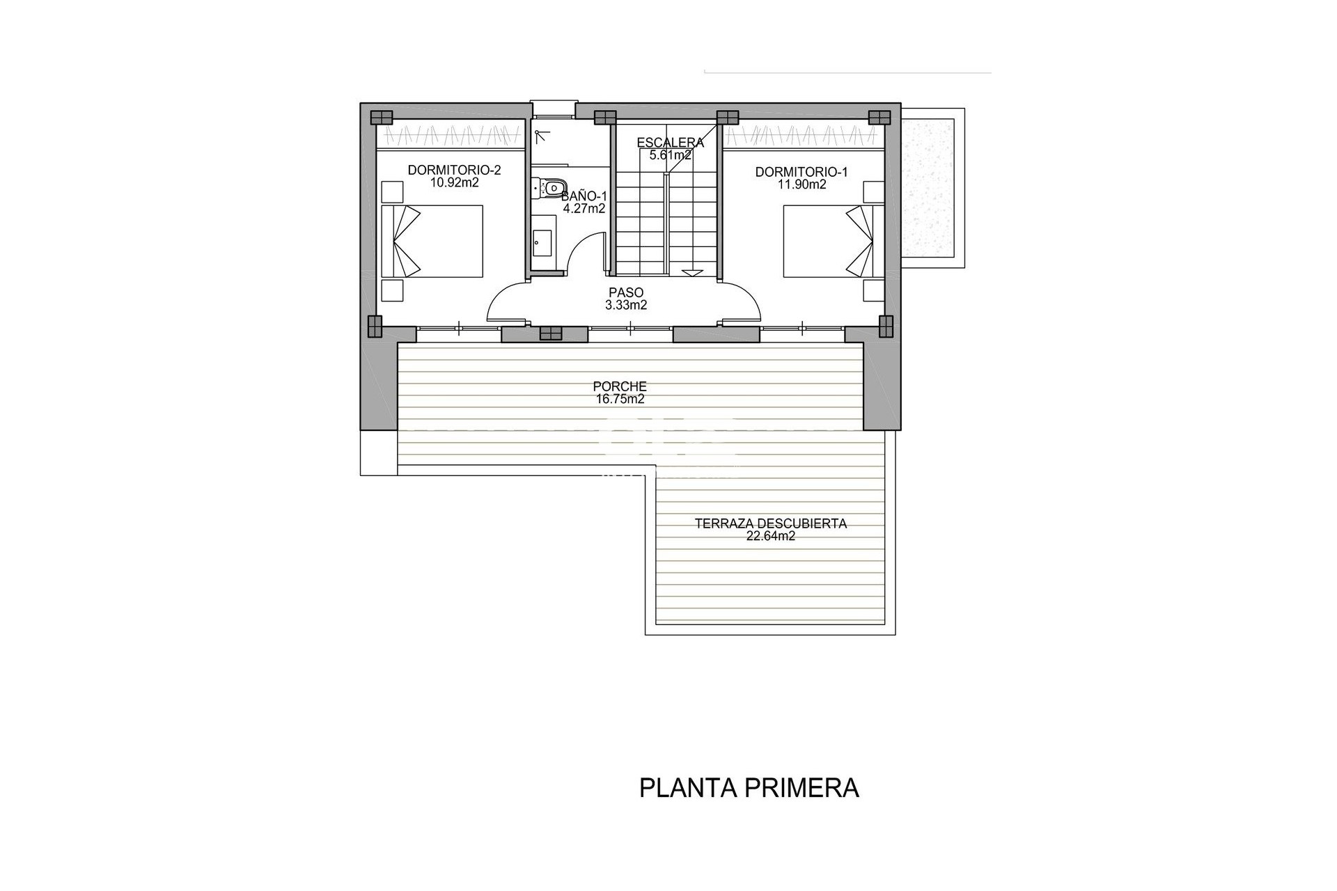 Новое здание - Villa - Benijofar - Polideportivo