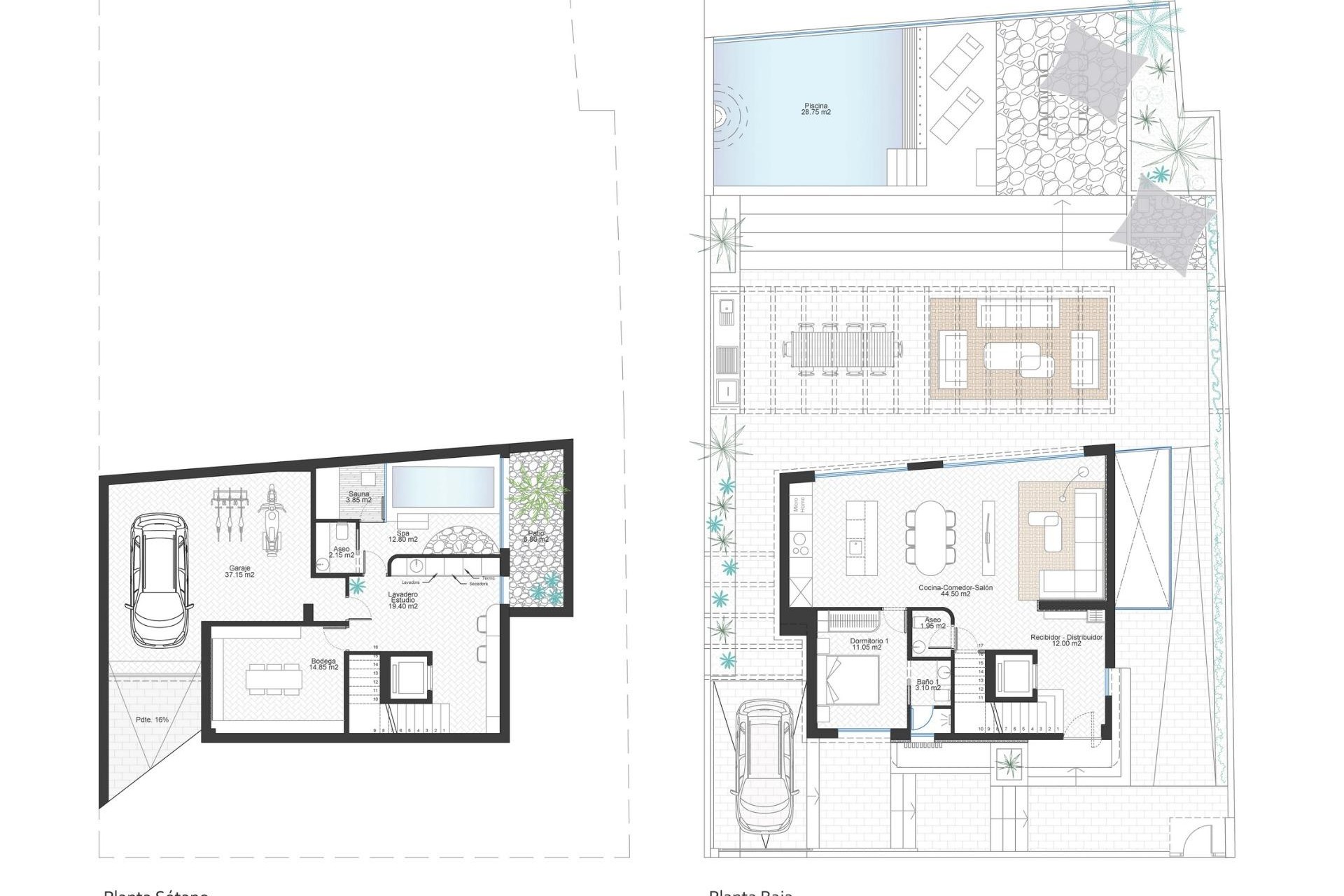 Новое здание - Villa - Cabo de Palos - Cala Flores