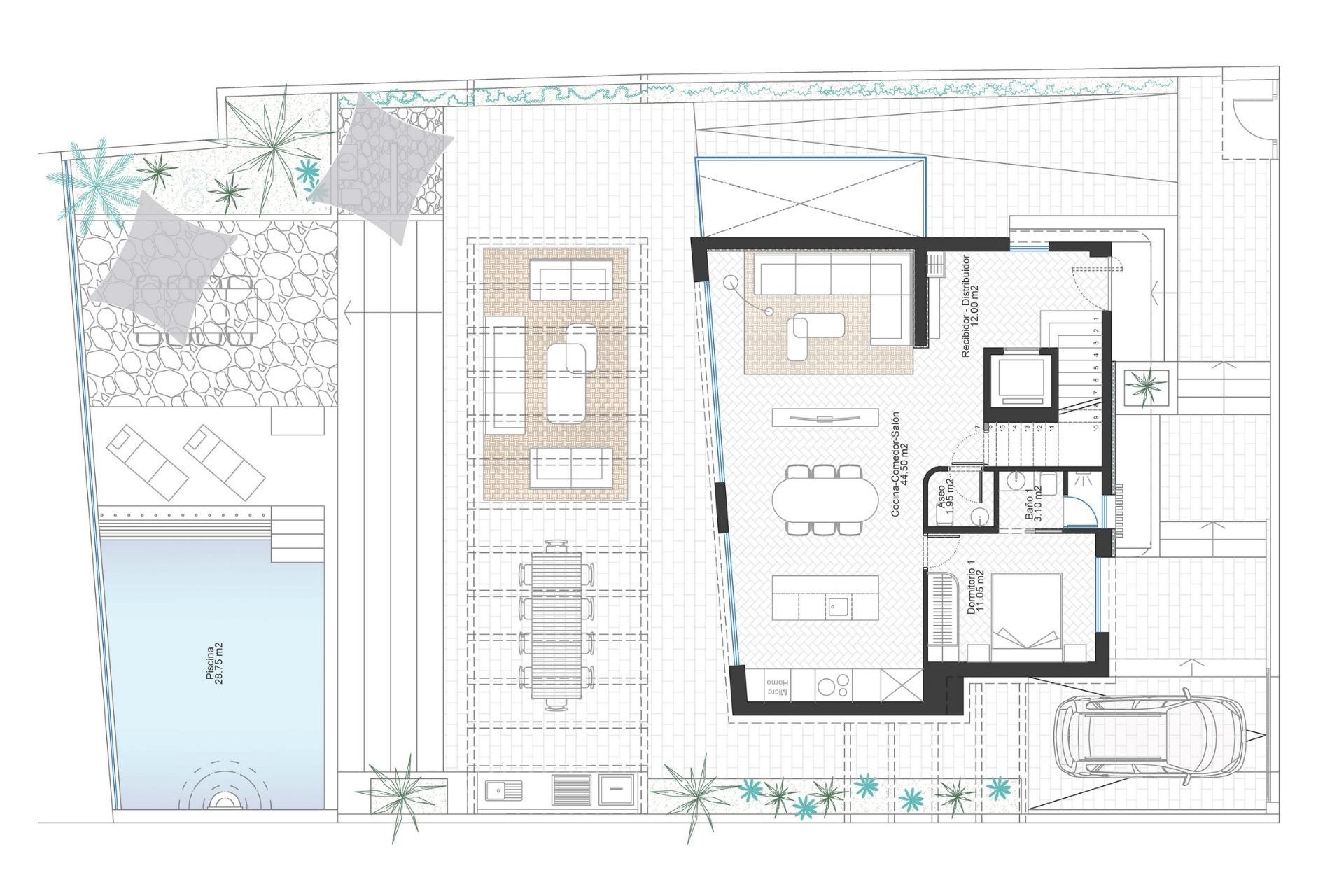 Новое здание - Villa - Cabo de Palos - Cala Flores