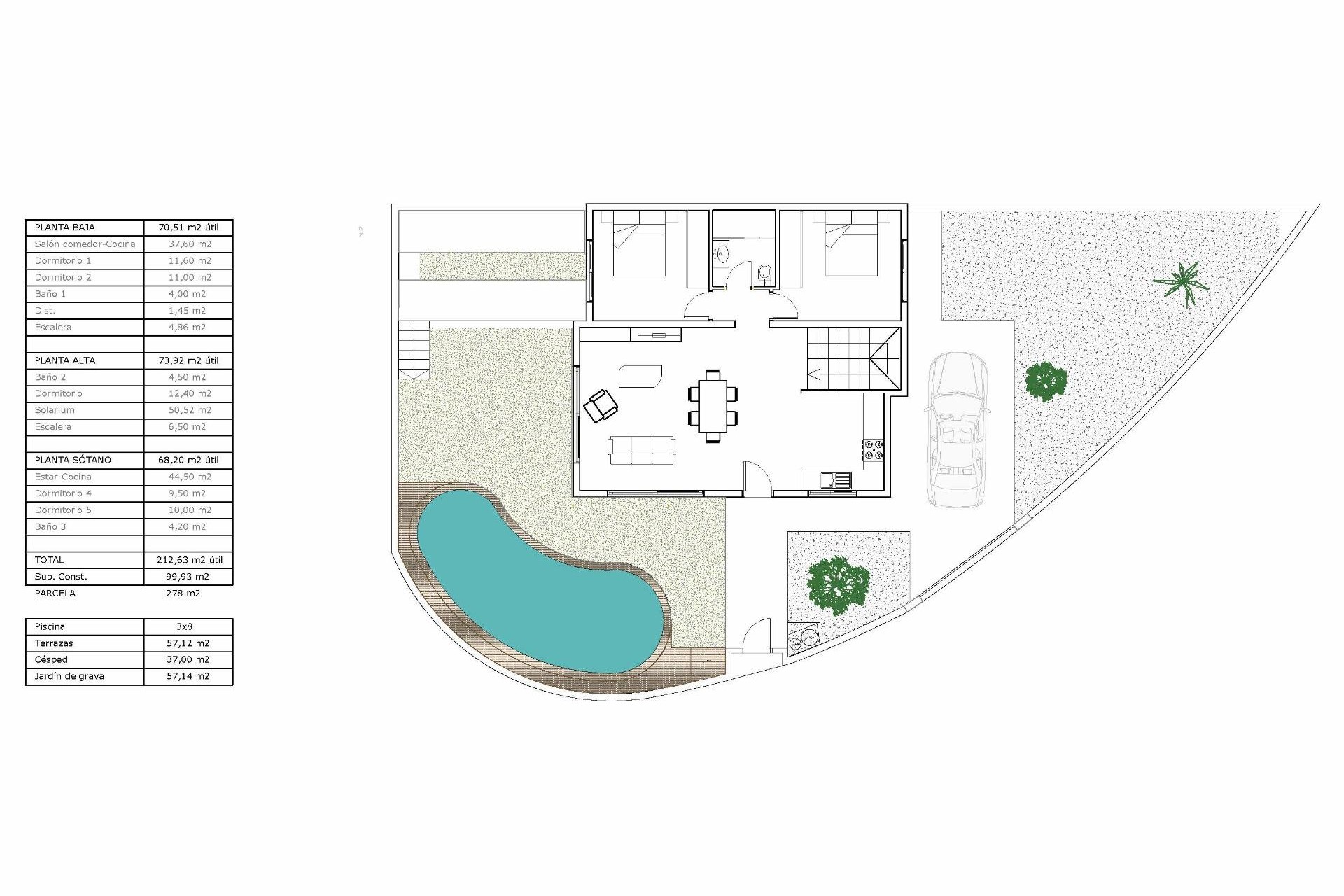 Новое здание - Villa - Ciudad Quesada - Golf La Marquesa (Ciudad Quesada)