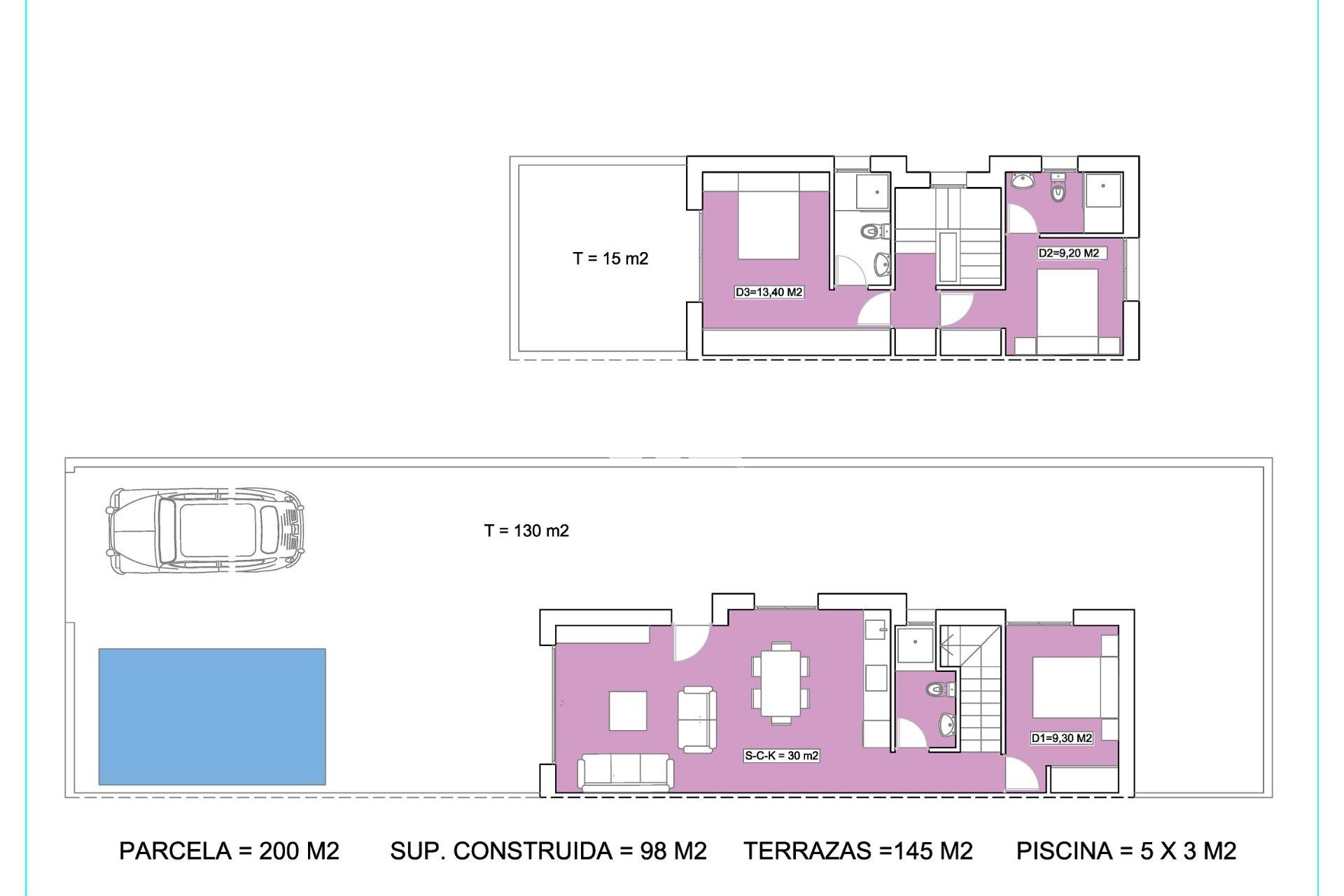Новое здание - Villa - Daya Nueva - Pueblo
