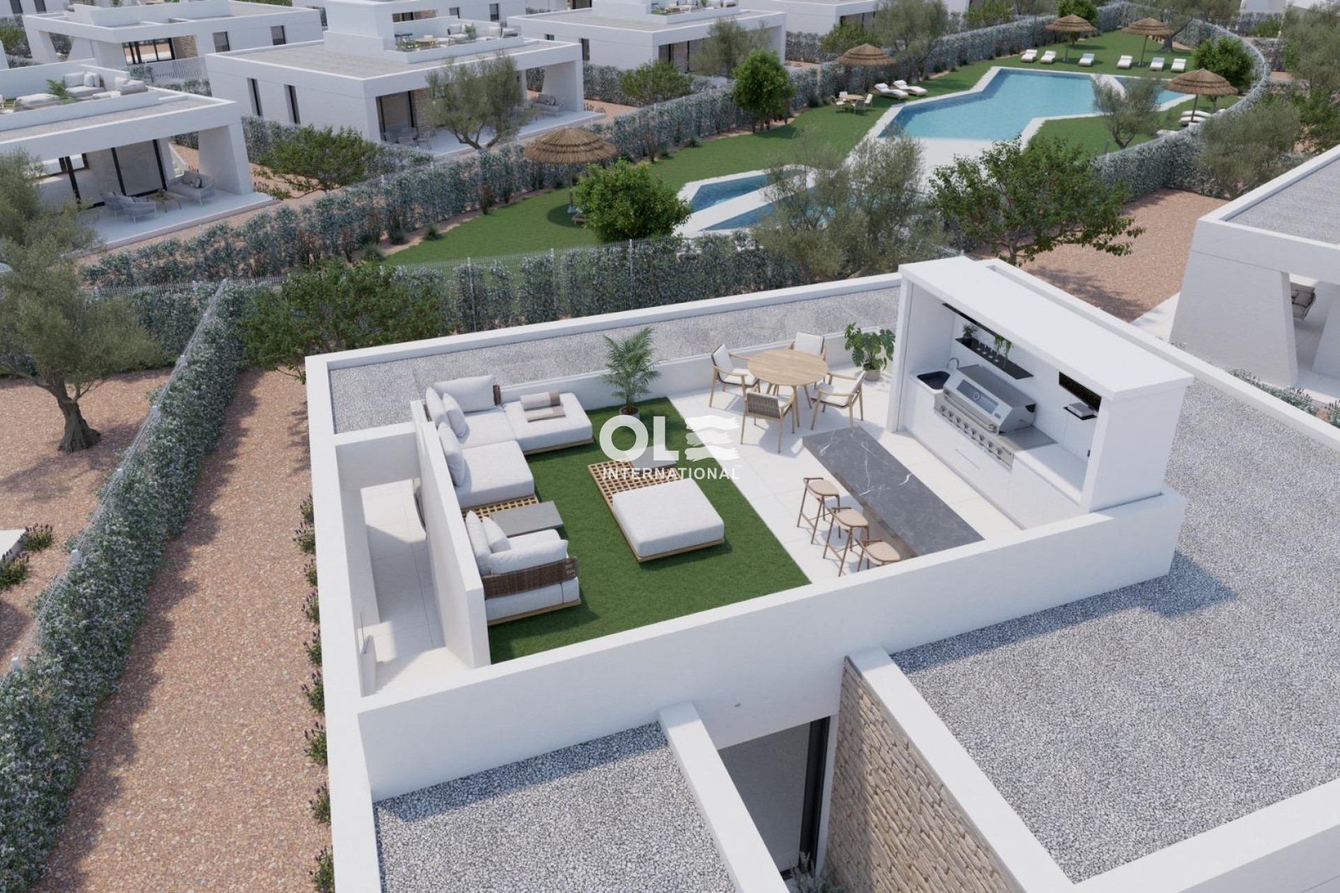 Новое здание - Villa - Fuente Álamo - Hacienda del Alamo