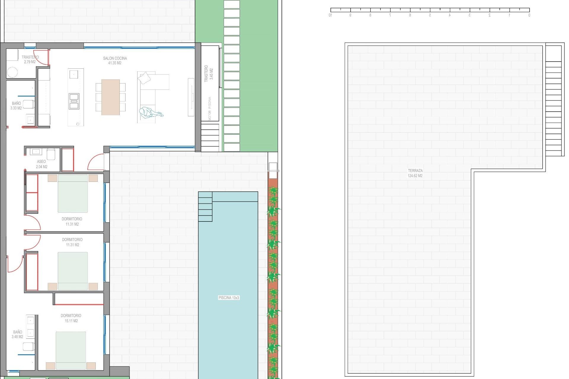 Новое здание - Villa - Los Alcazares - Serena Golf