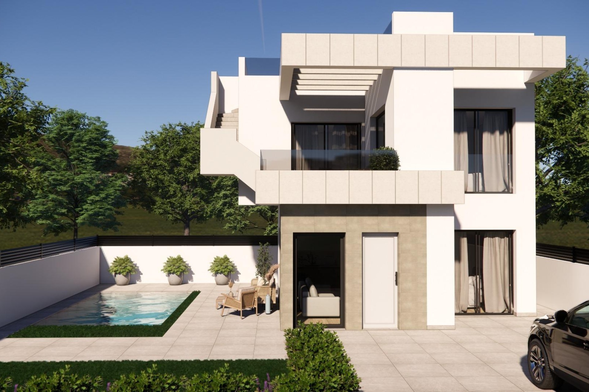 Новое здание - Villa - Los Montesinos - La Herrada