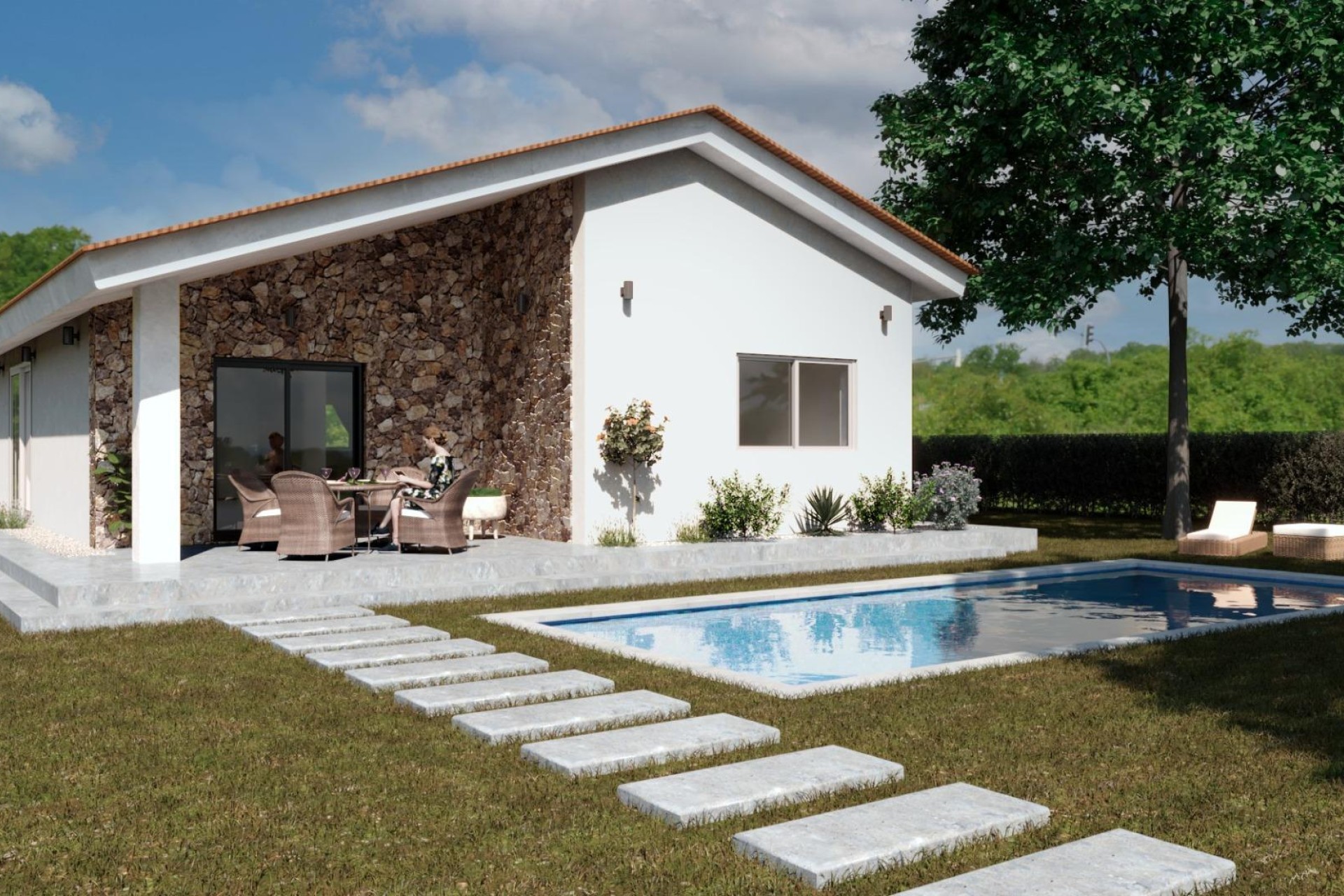 Новое здание - Villa - Moratalla - Campo de San Juan
