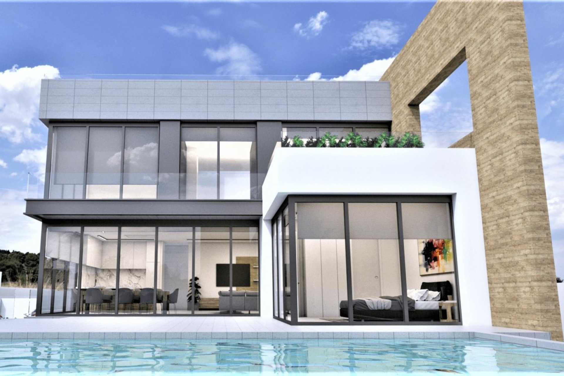 Новое здание - Villa - Orihuela Costa - La Zenia