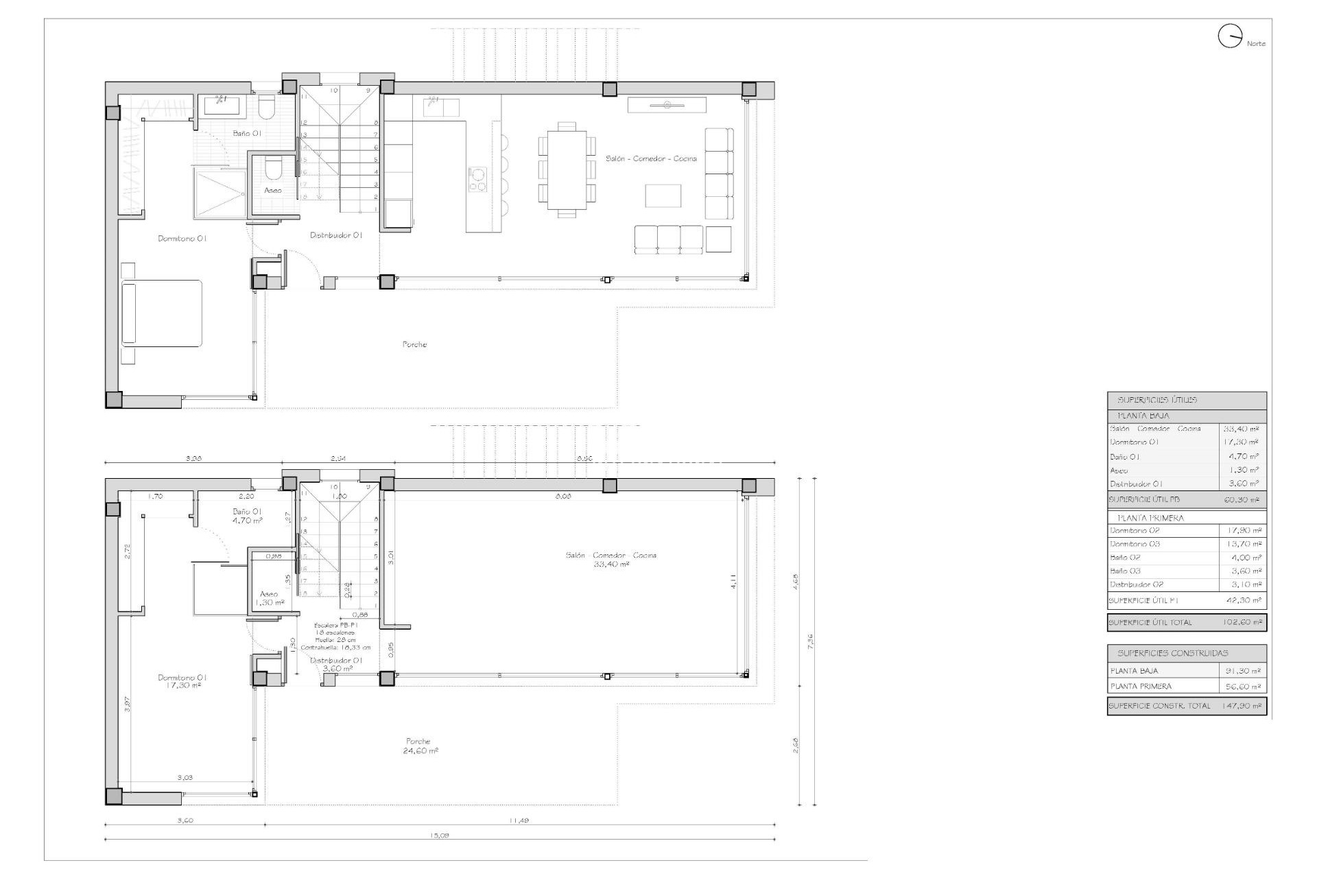 Новое здание - Villa - Orihuela Costa - PAU 26