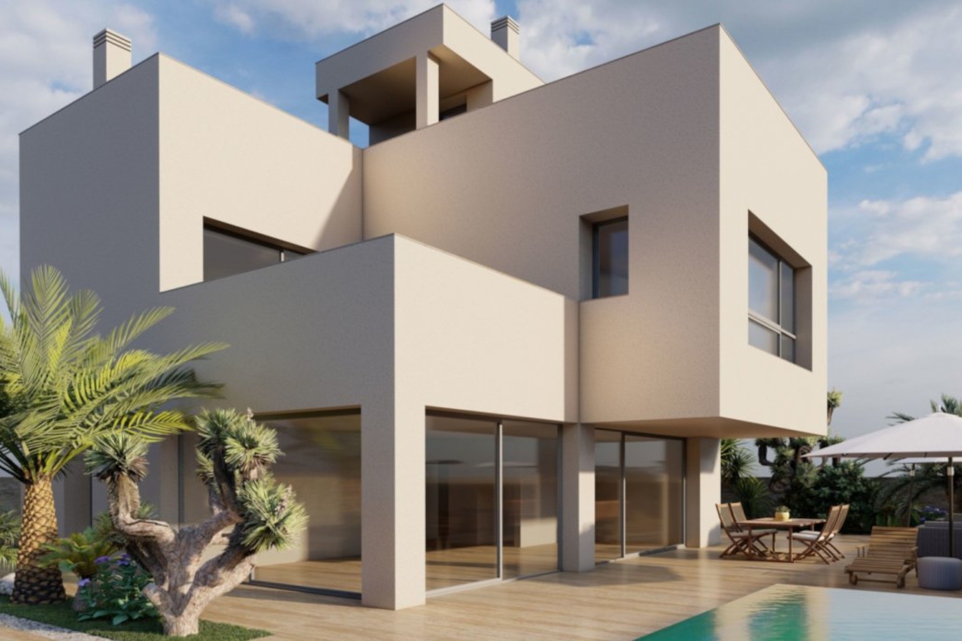 Новое здание - Villa - Pilar de la Horadada - Las Higuericas