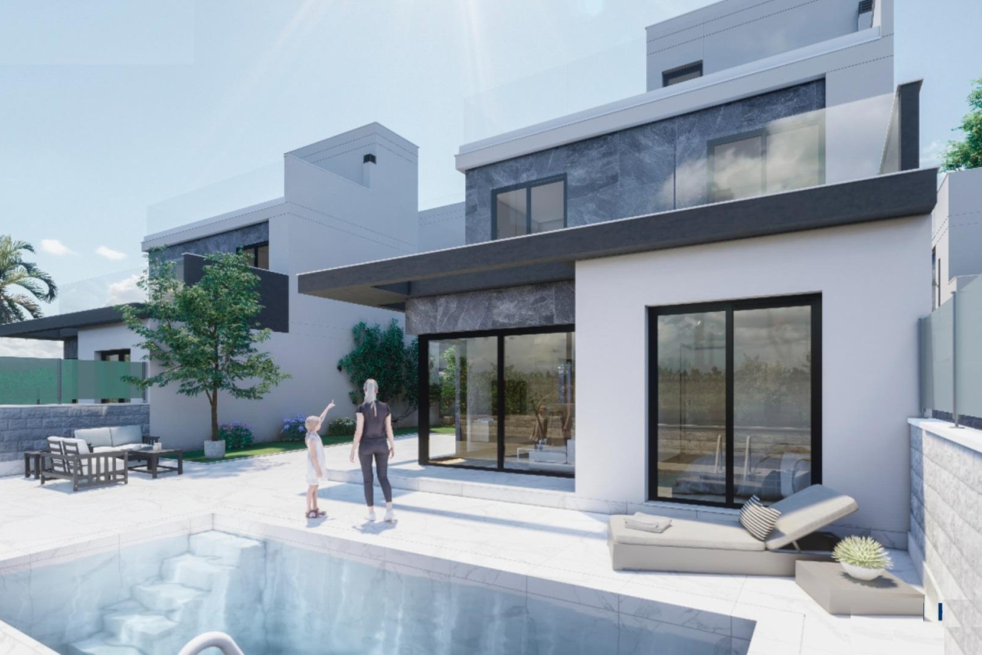 Новое здание - Villa - Pilar de la Horadada