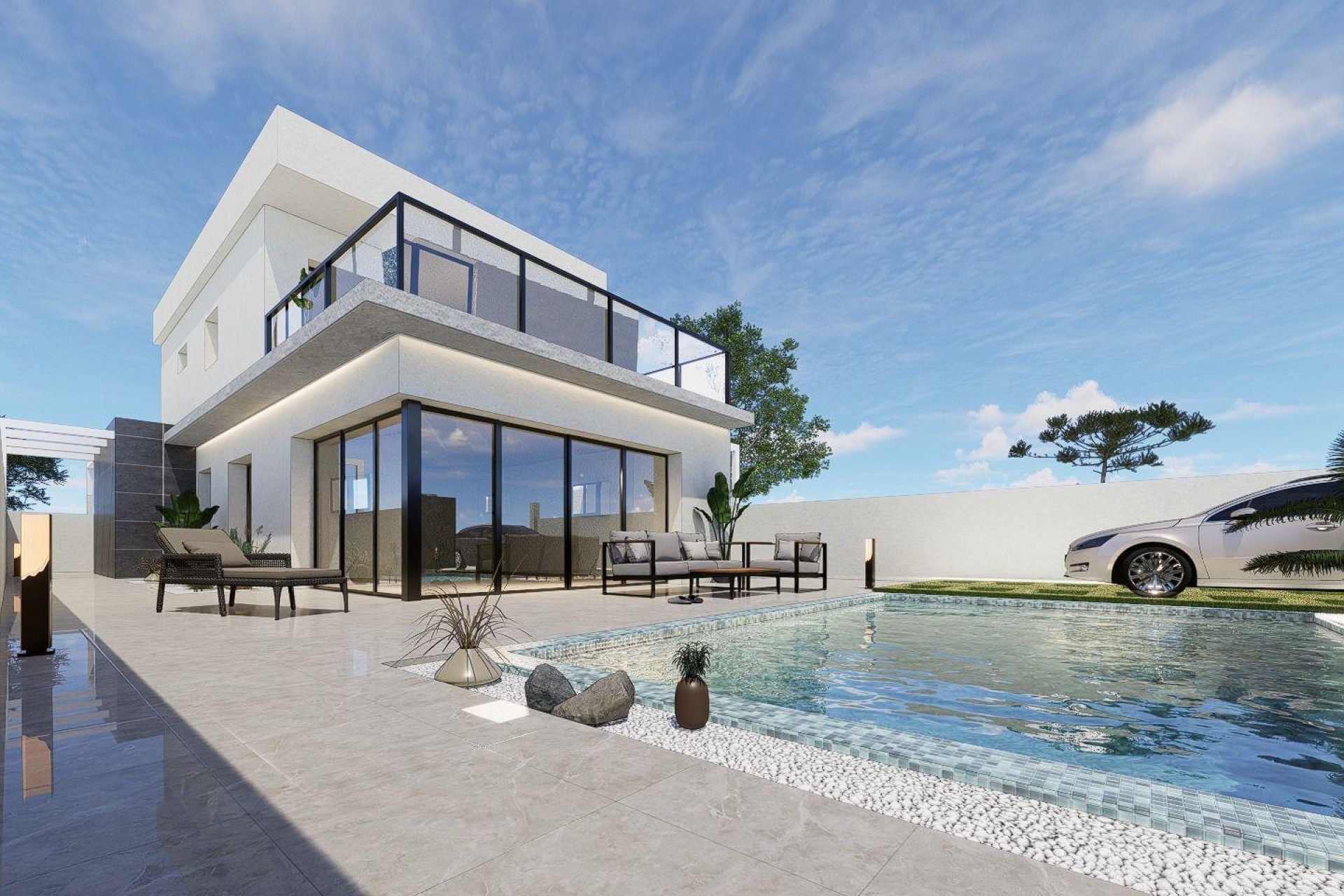 Новое здание - Villa - Pilar de la Horadada