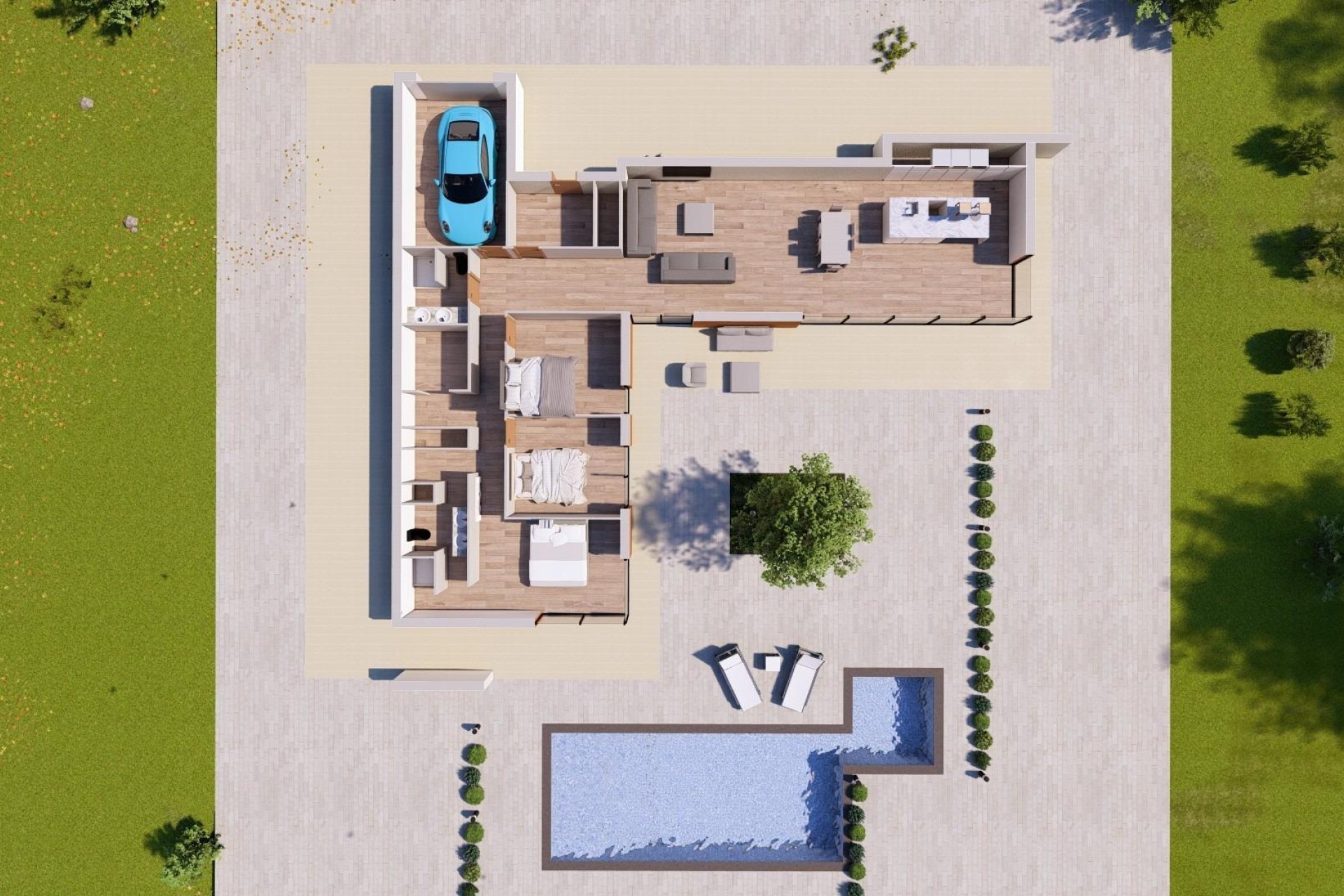 Новое здание - Villa - Pinoso - Casas Pastor