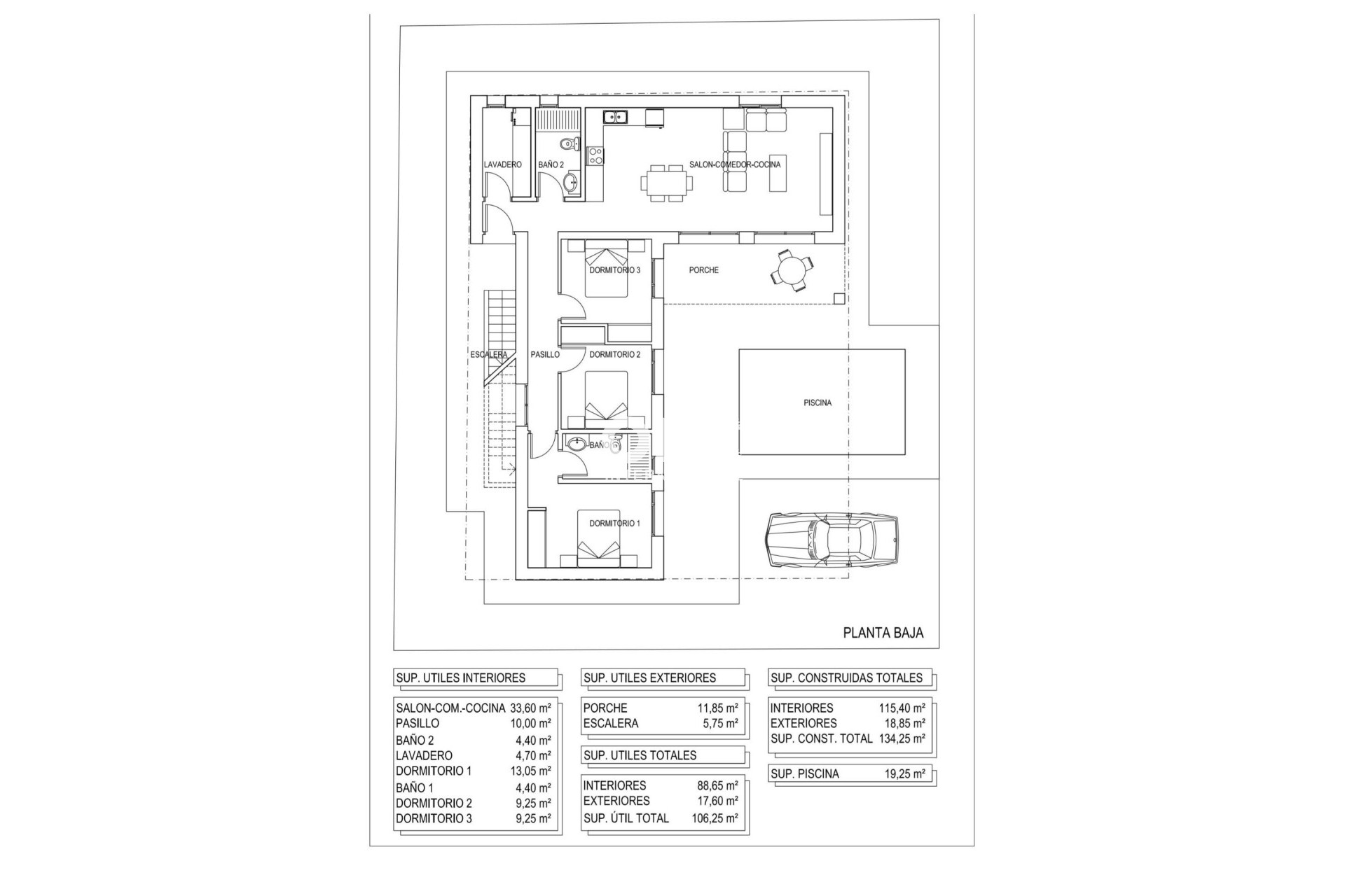 Новое здание - Villa - Pinoso - Lel