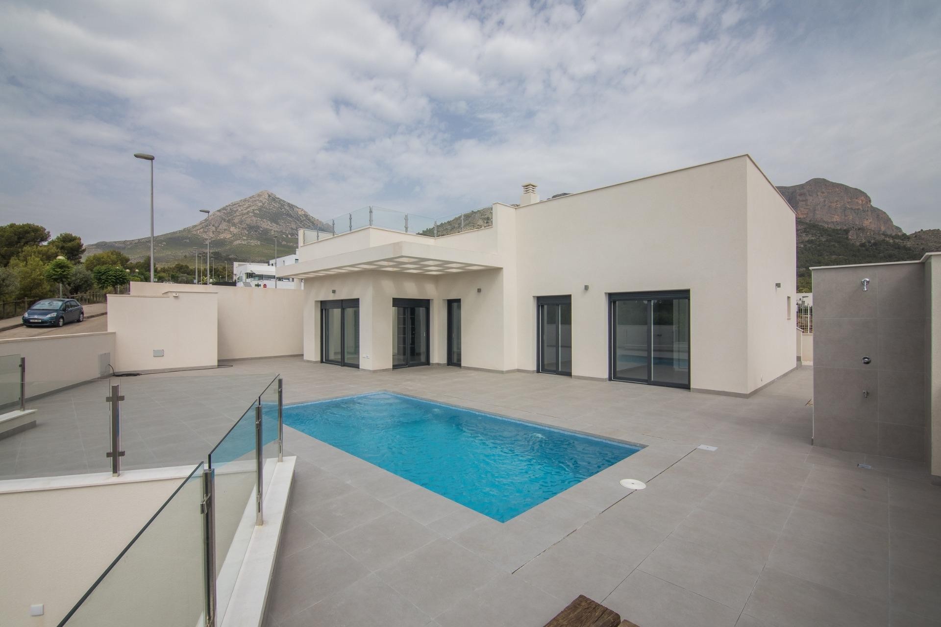 Новое здание - Villa - Polop - La Alberca