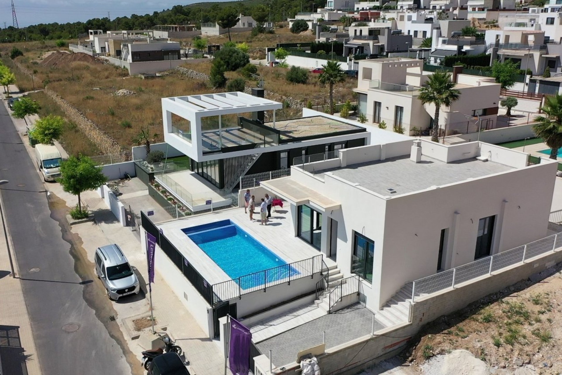 Новое здание - Villa - Polop - La Alberca