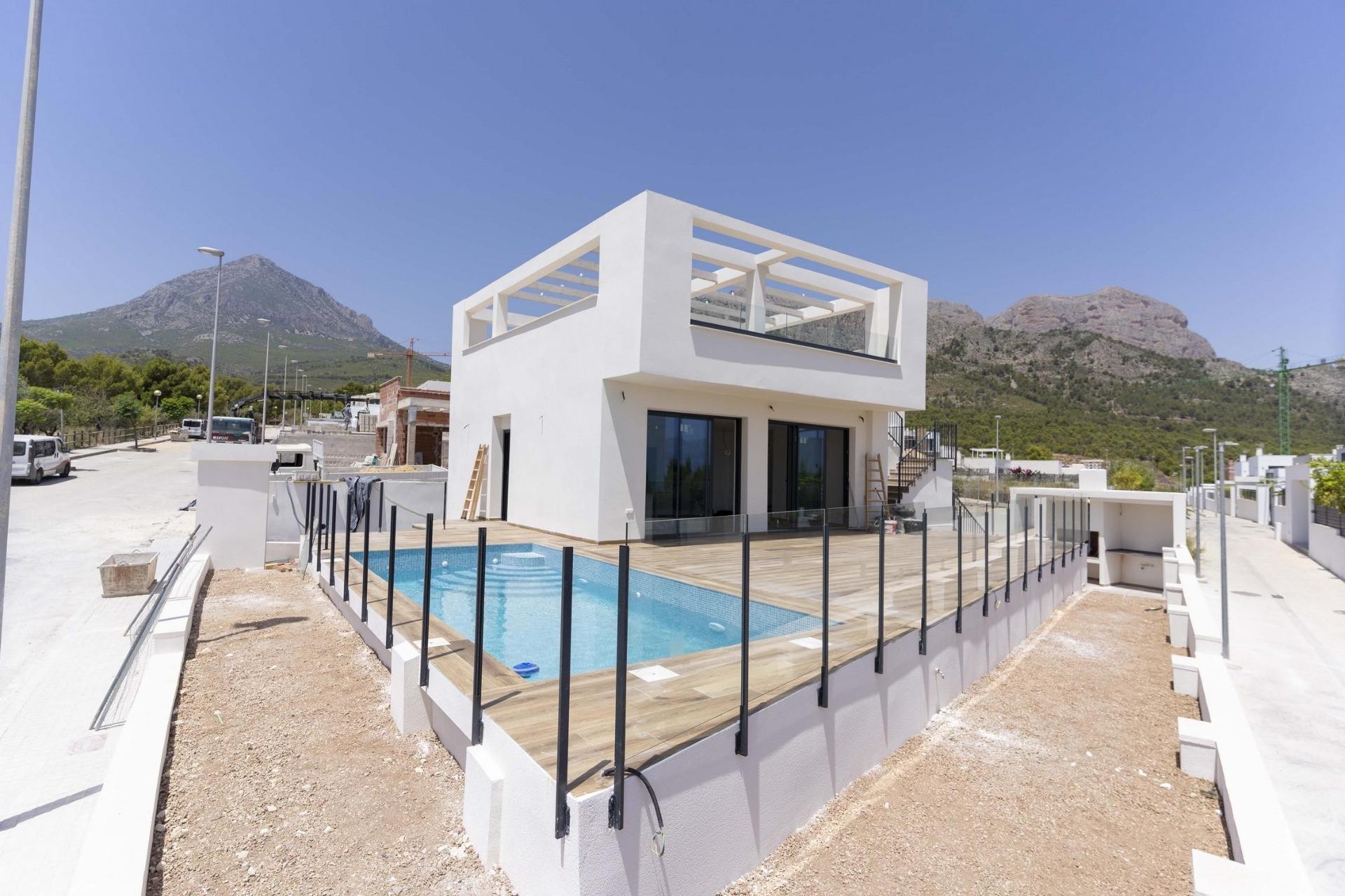Новое здание - Villa - Polop - La Alberca