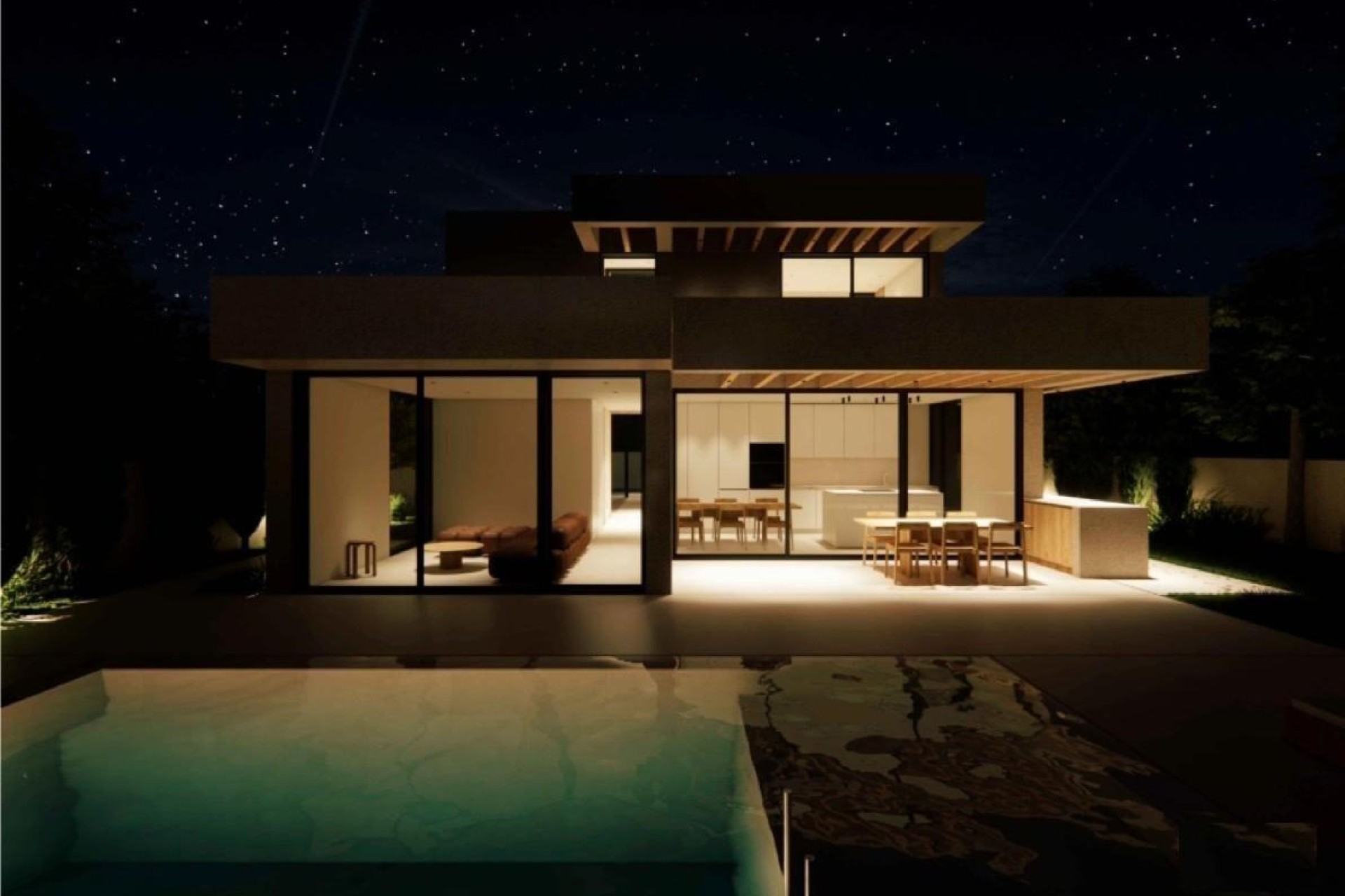 Новое здание - Villa - Polop - La Alberca