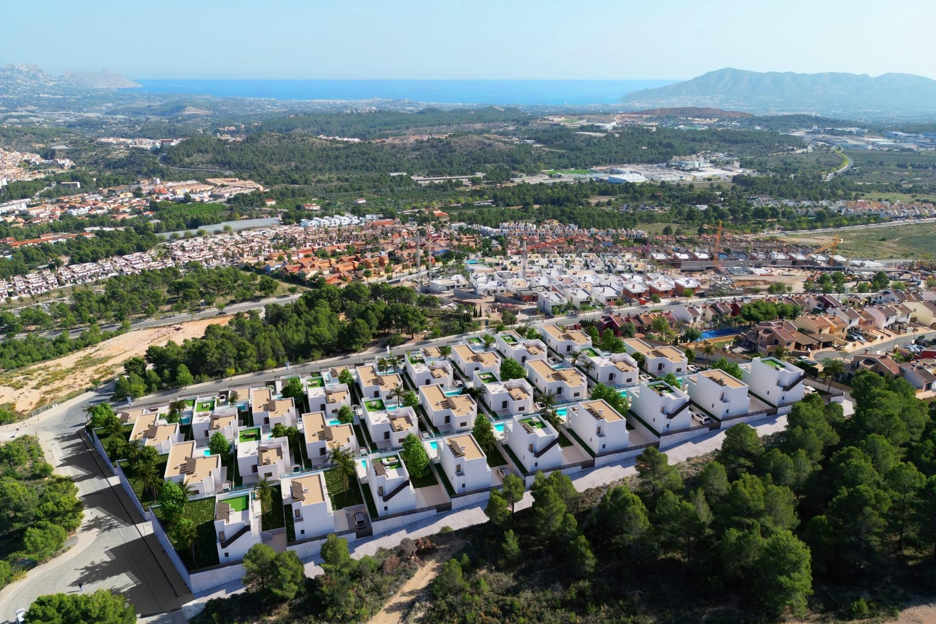 Новое здание - Villa - Polop - Polop Hills