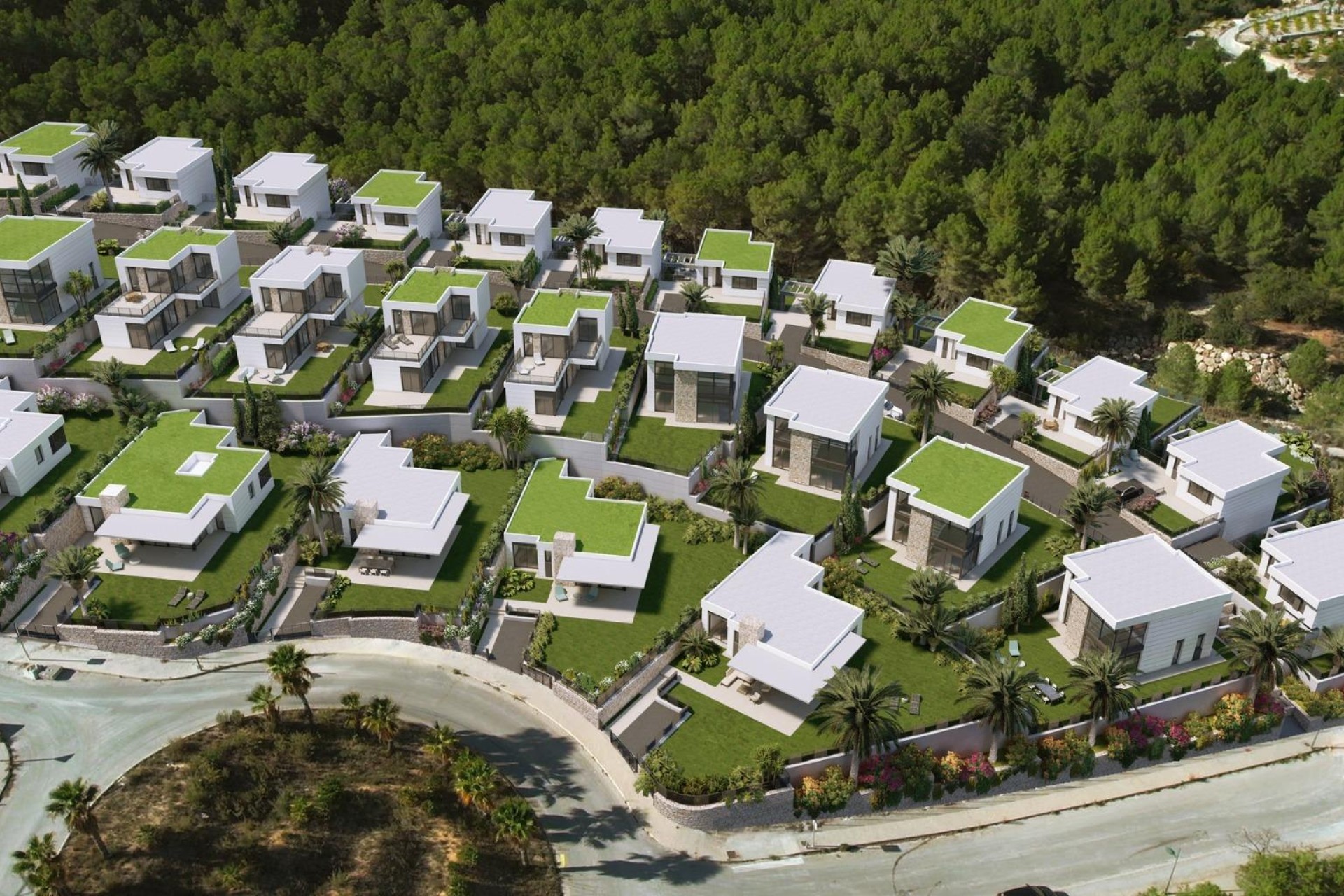 Новое здание - Villa - Polop - Polop Hills