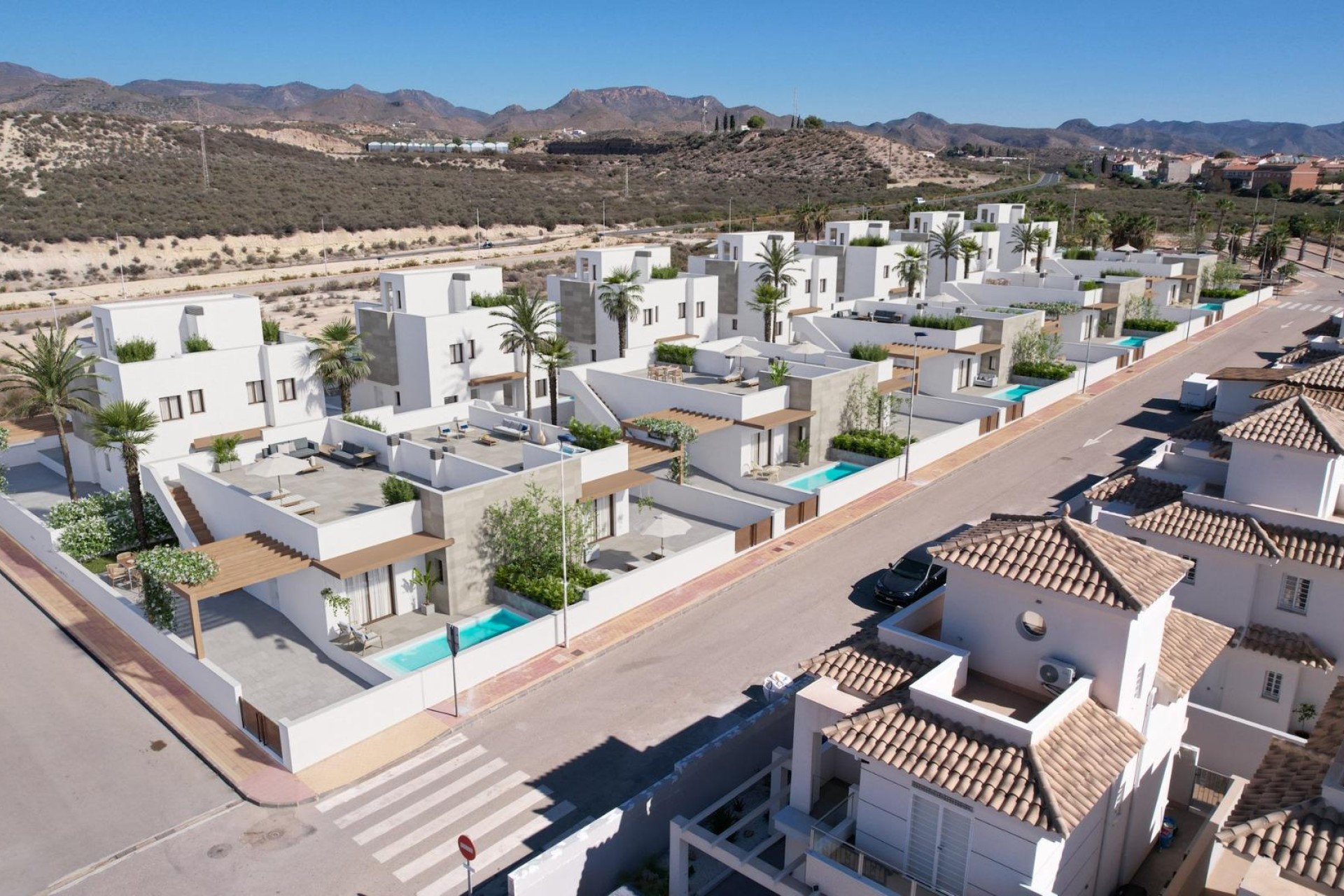 Новое здание - Villa - Puerto de Mazarron - Caleñares
