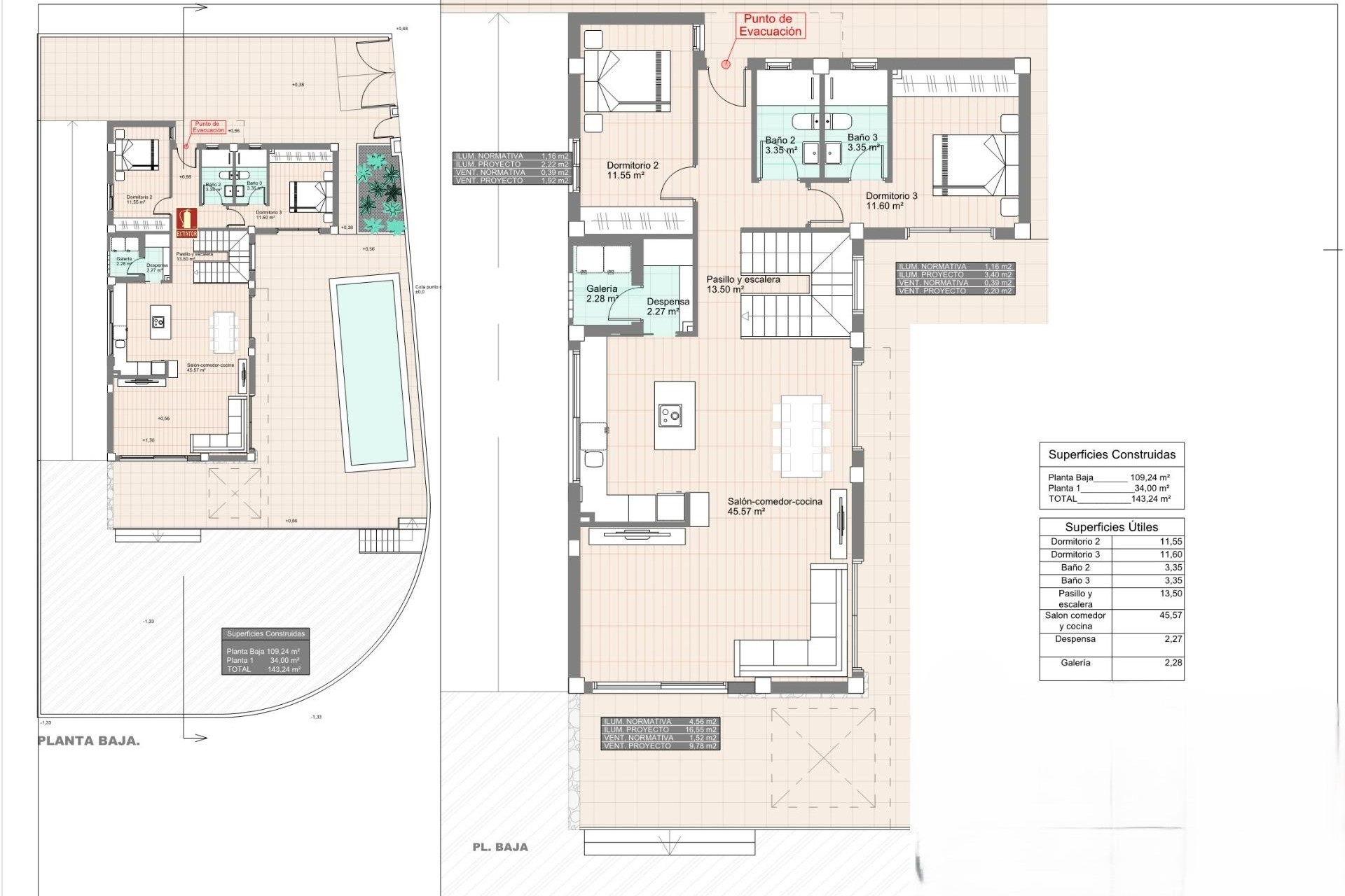 Новое здание - Villa - San Fulgencio - Urb. La Marina