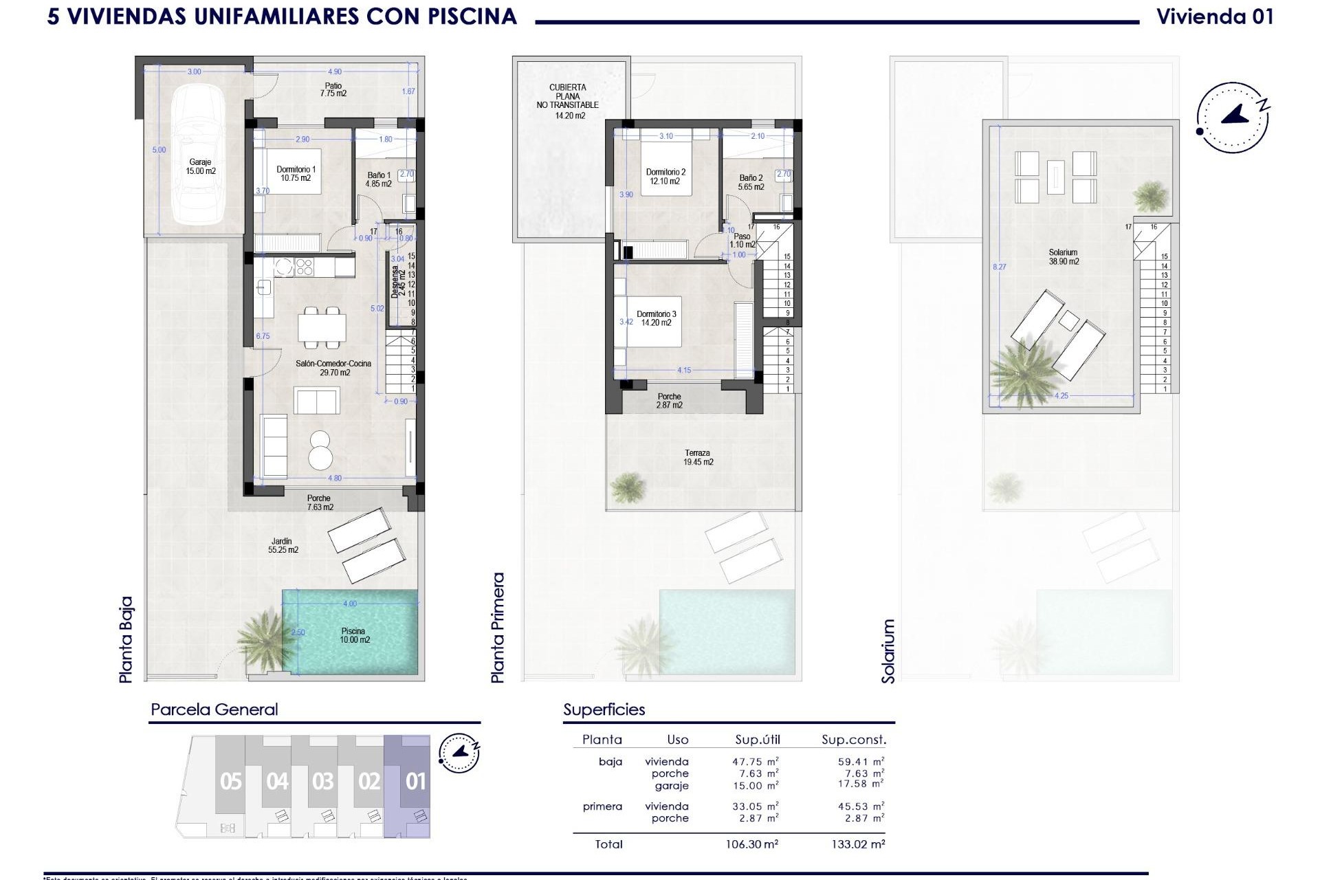 Новое здание - Villa - San Pedro del Pinatar - Polideportivo