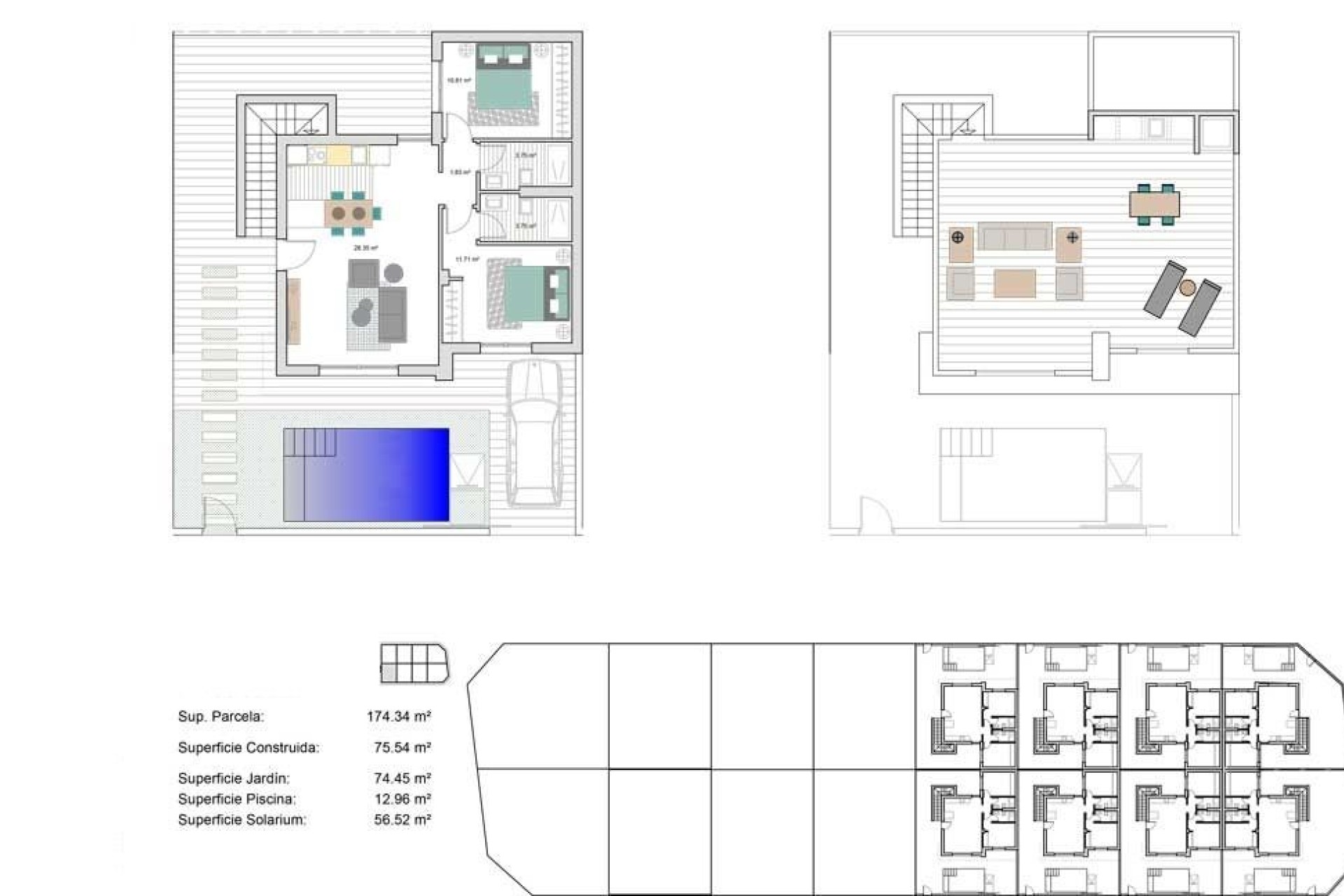 Новое здание - Villa - Torre Pacheco - Roldán