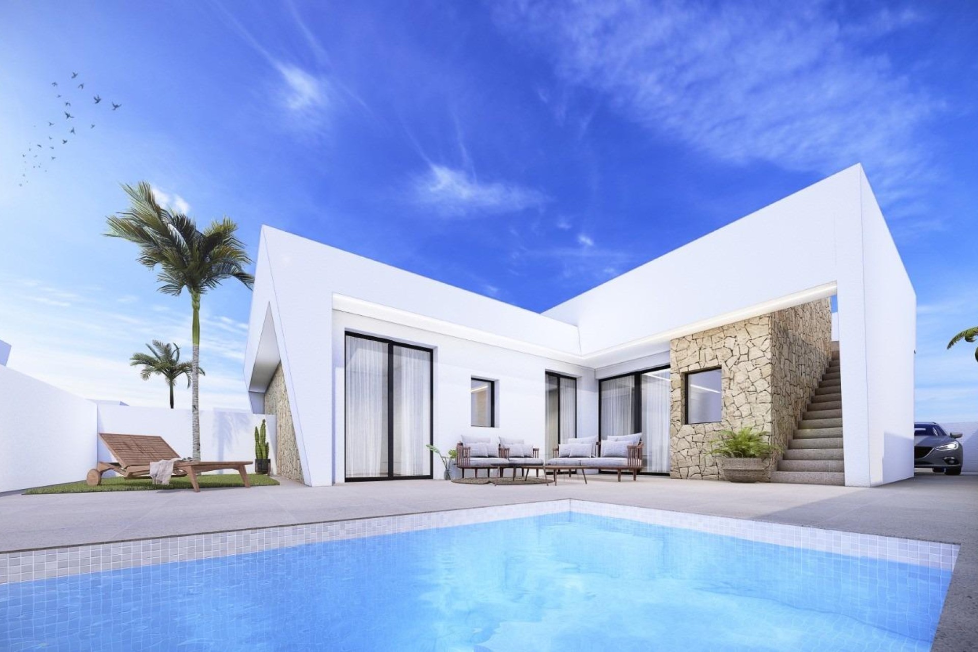 Новое здание - Villa - Torre Pacheco - Roldán