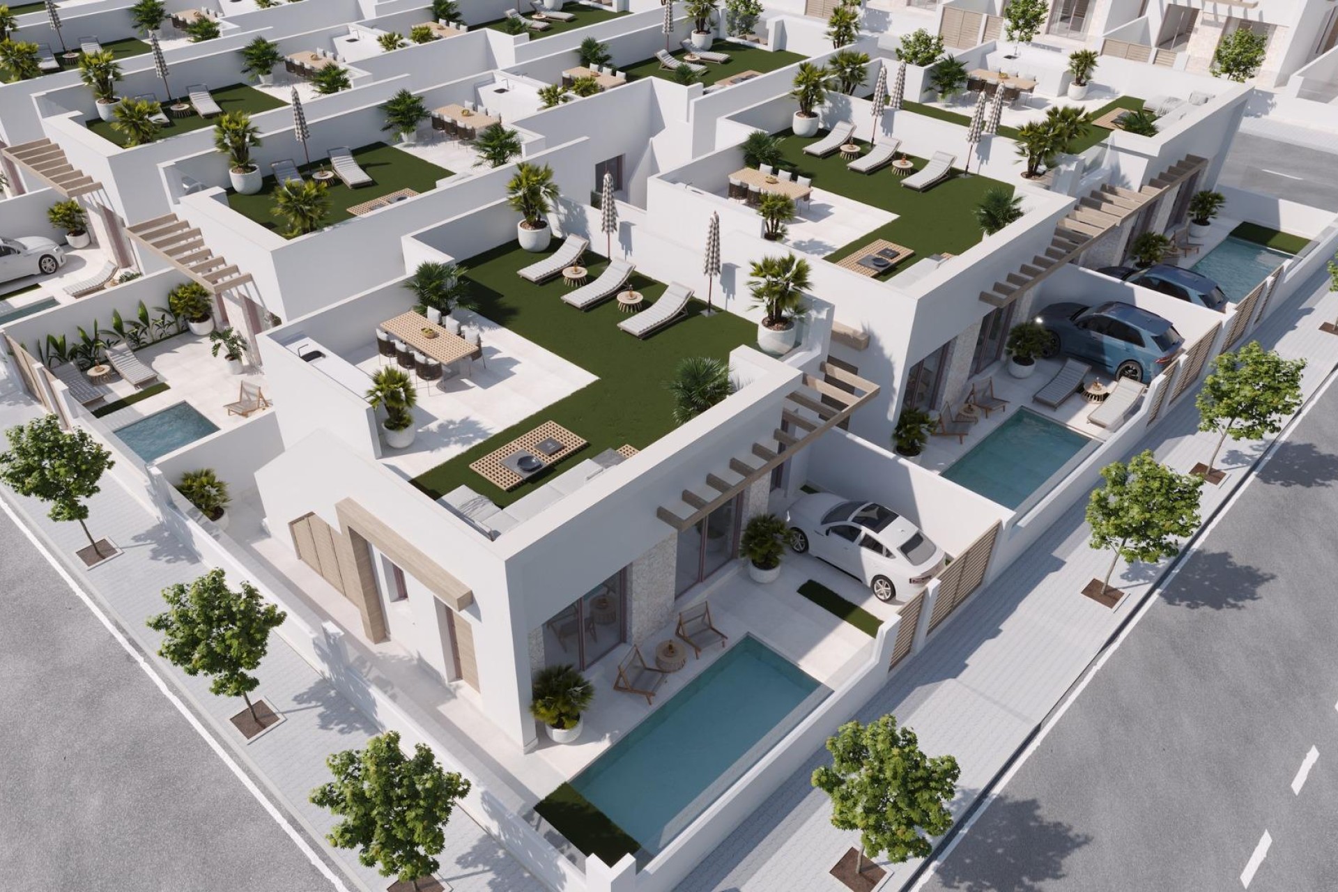 Новое здание - Villa - Torre Pacheco - Roldán