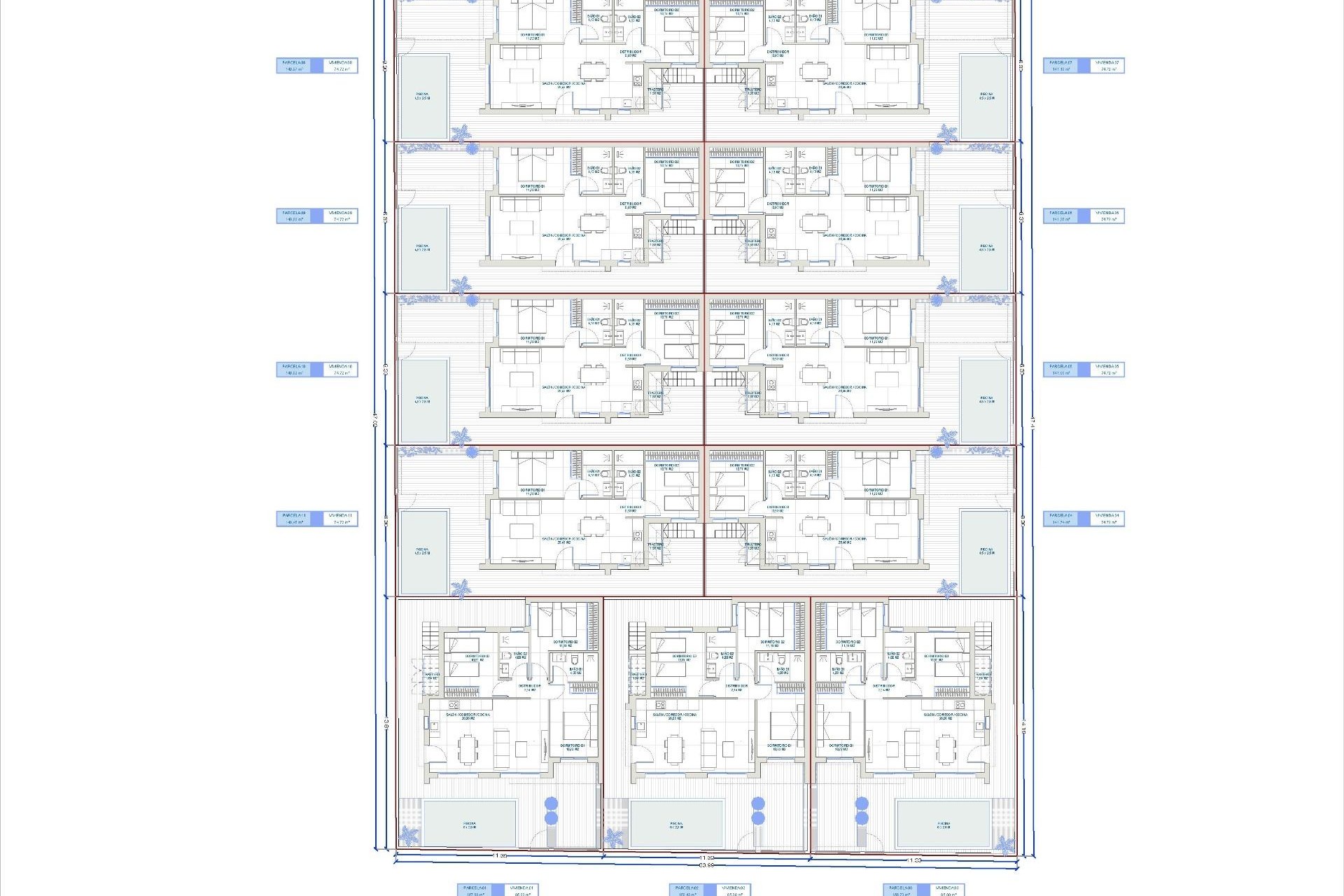Новое здание - Villa - Torre Pacheco - Roldán