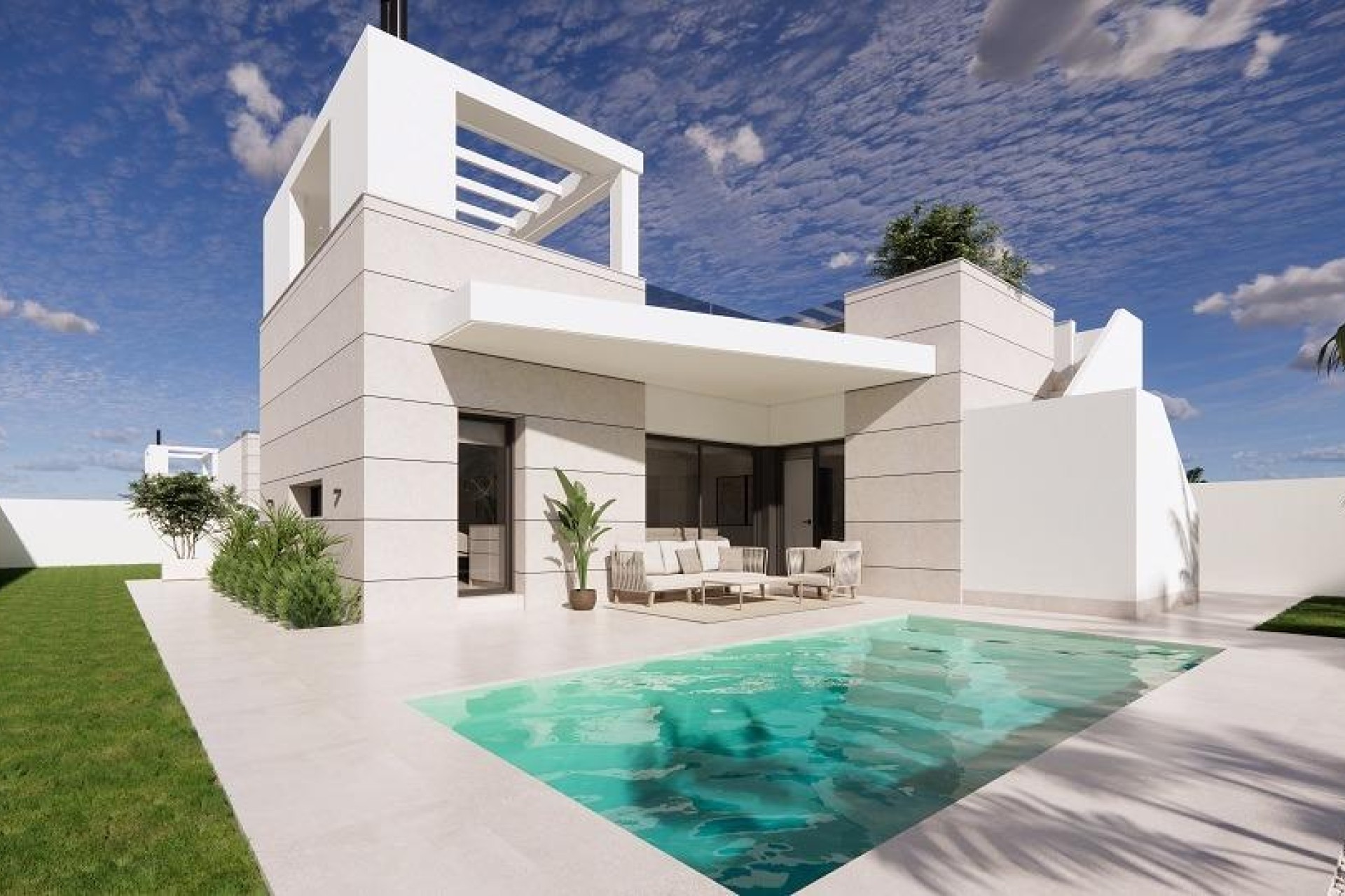 Новое здание - Villa - Torrevieja - San Luis