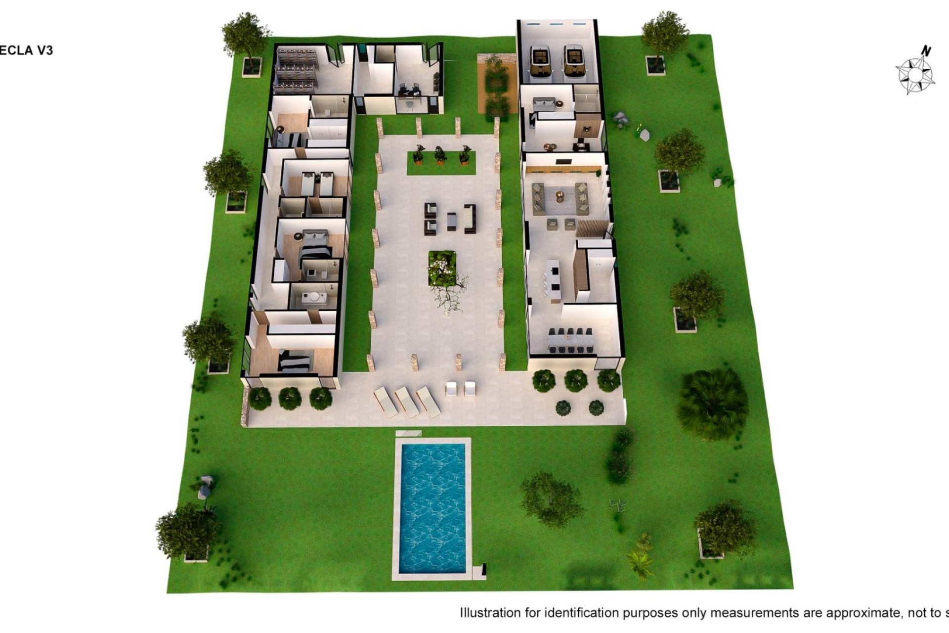 Новое здание - Villa - Yecla