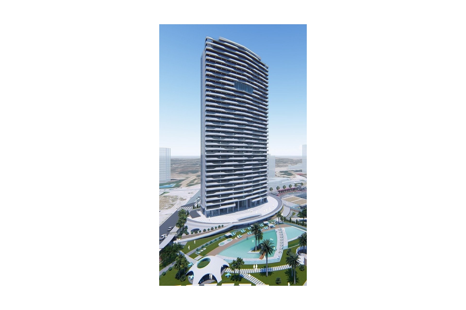 Nowy budynek - Apartment - Benidorm - Poniente