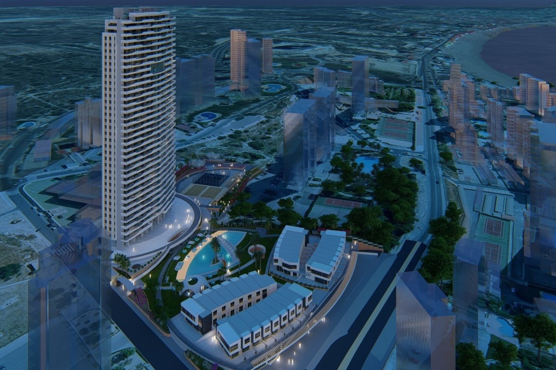 Nowy budynek - Apartment - Benidorm - Poniente