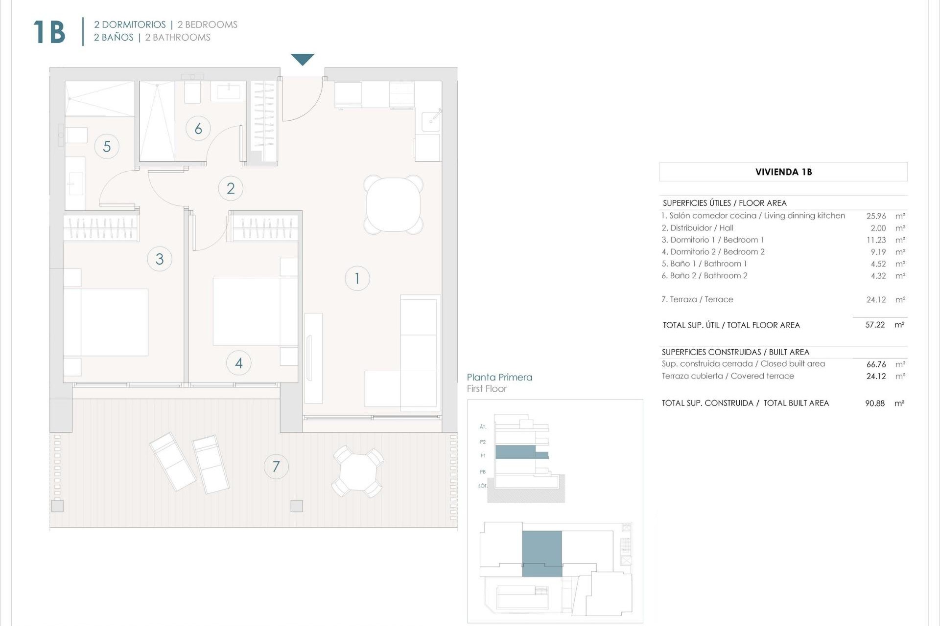 Nowy budynek - Apartment - Benijofar - Pueblo