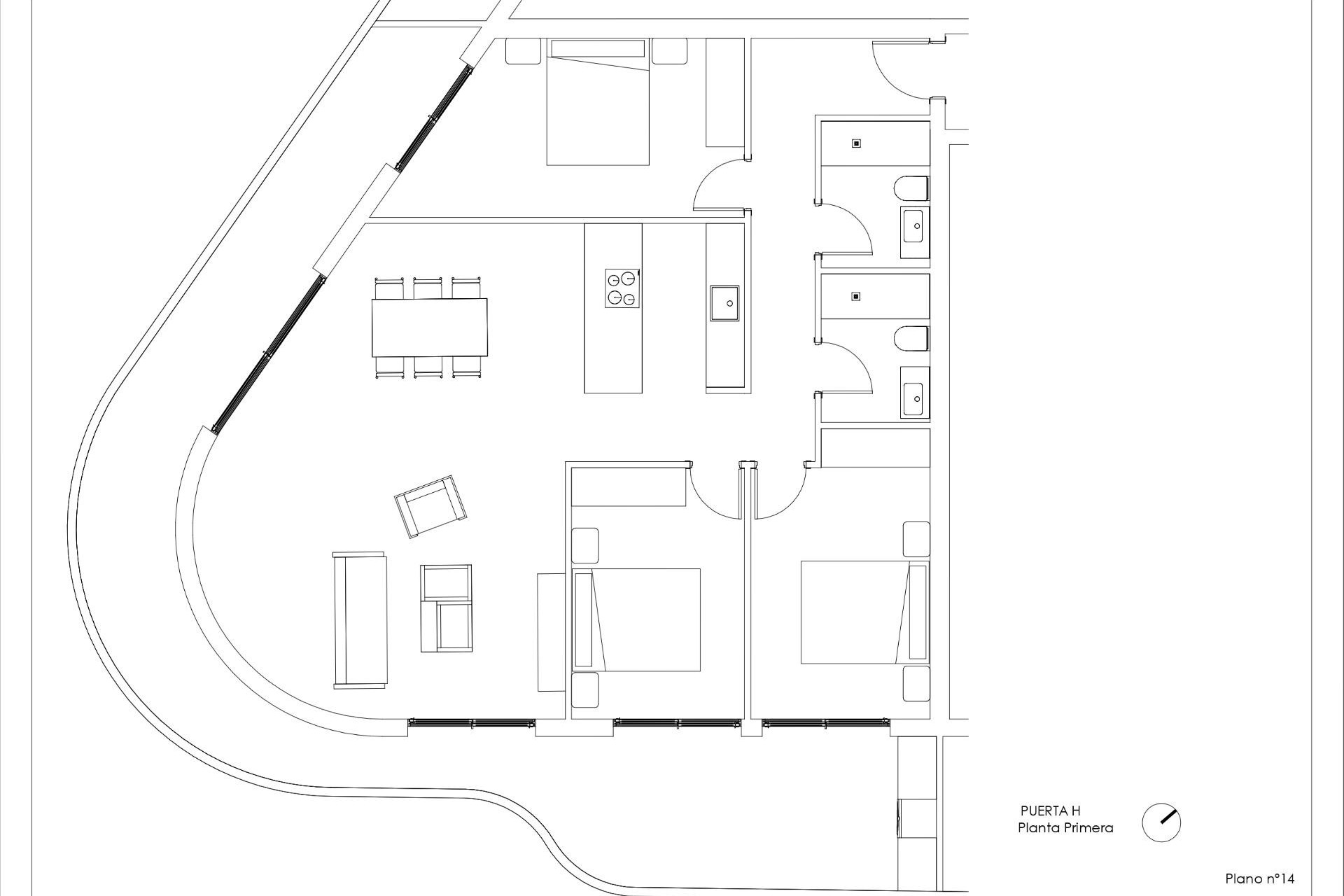 Nowy budynek - Apartment - Calpe - Arenal Bol