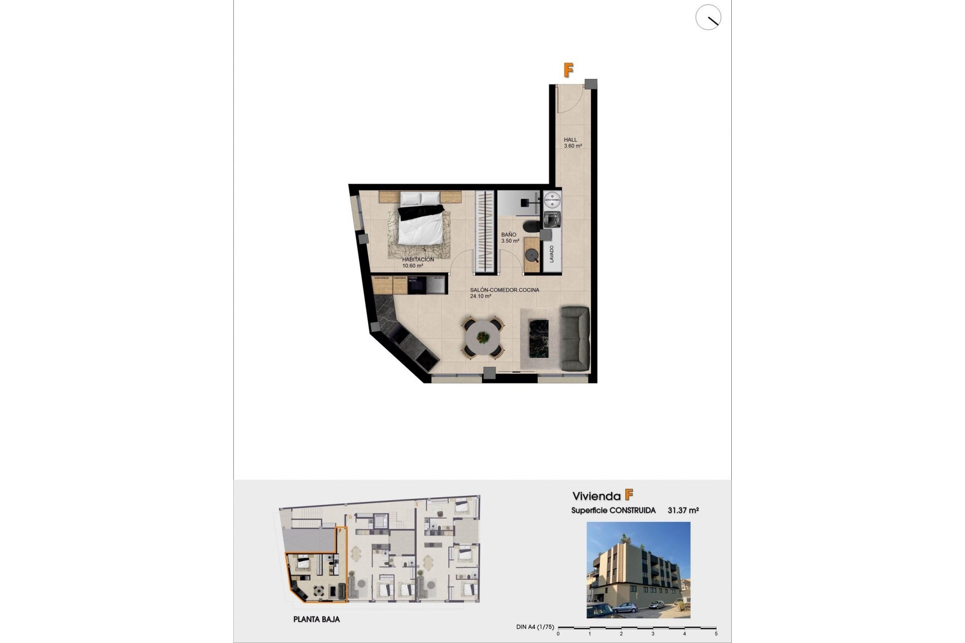 Nowy budynek - Apartment - Catral - pueblo