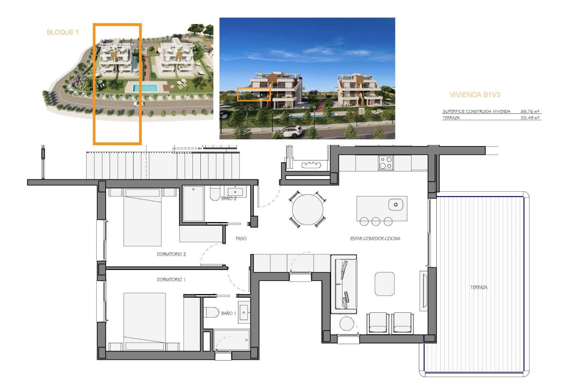 Nowy budynek - Apartment - Fuente Álamo - Hacienda del Alamo