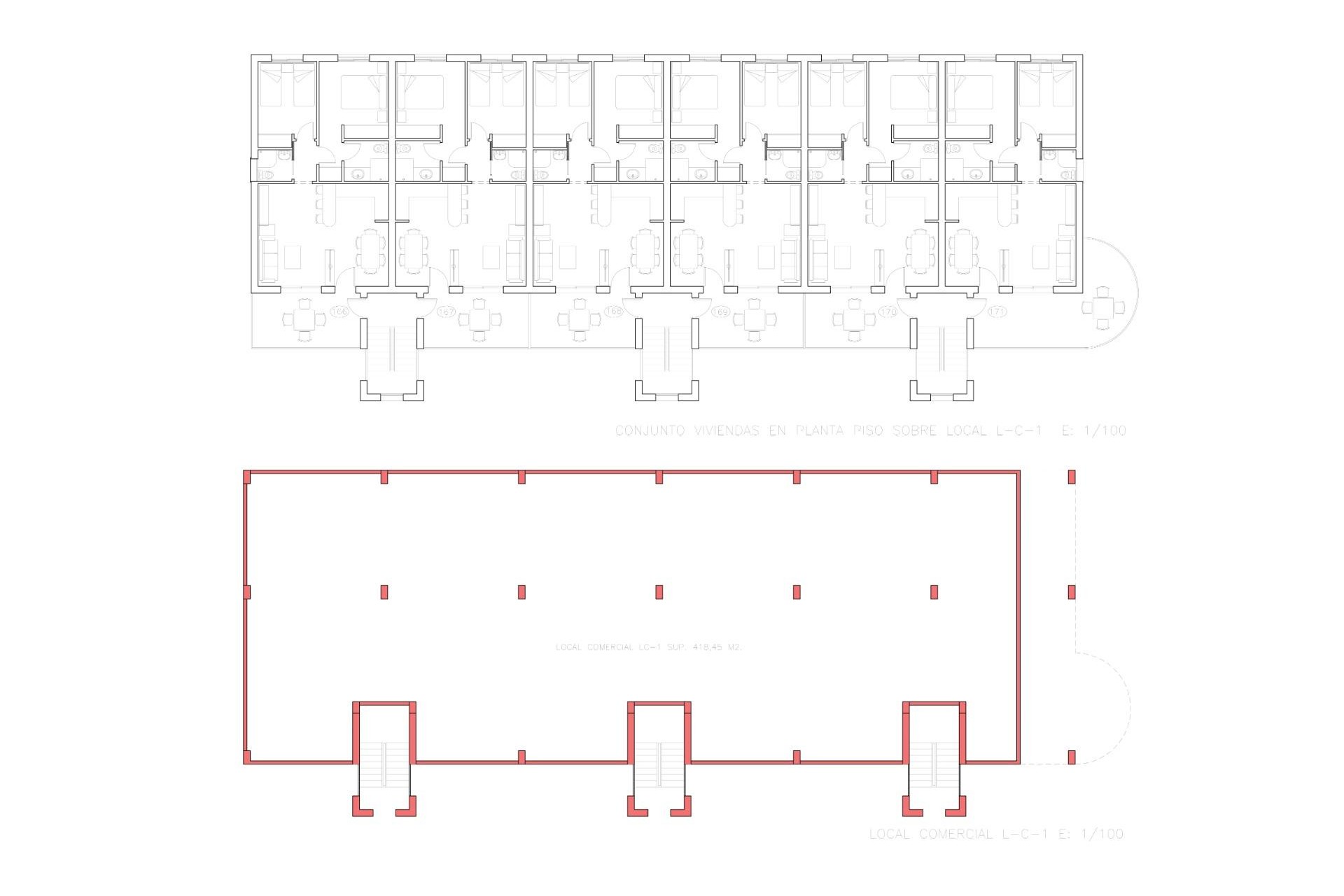 Nowy budynek - Apartment - Fuente Álamo - La Pinilla