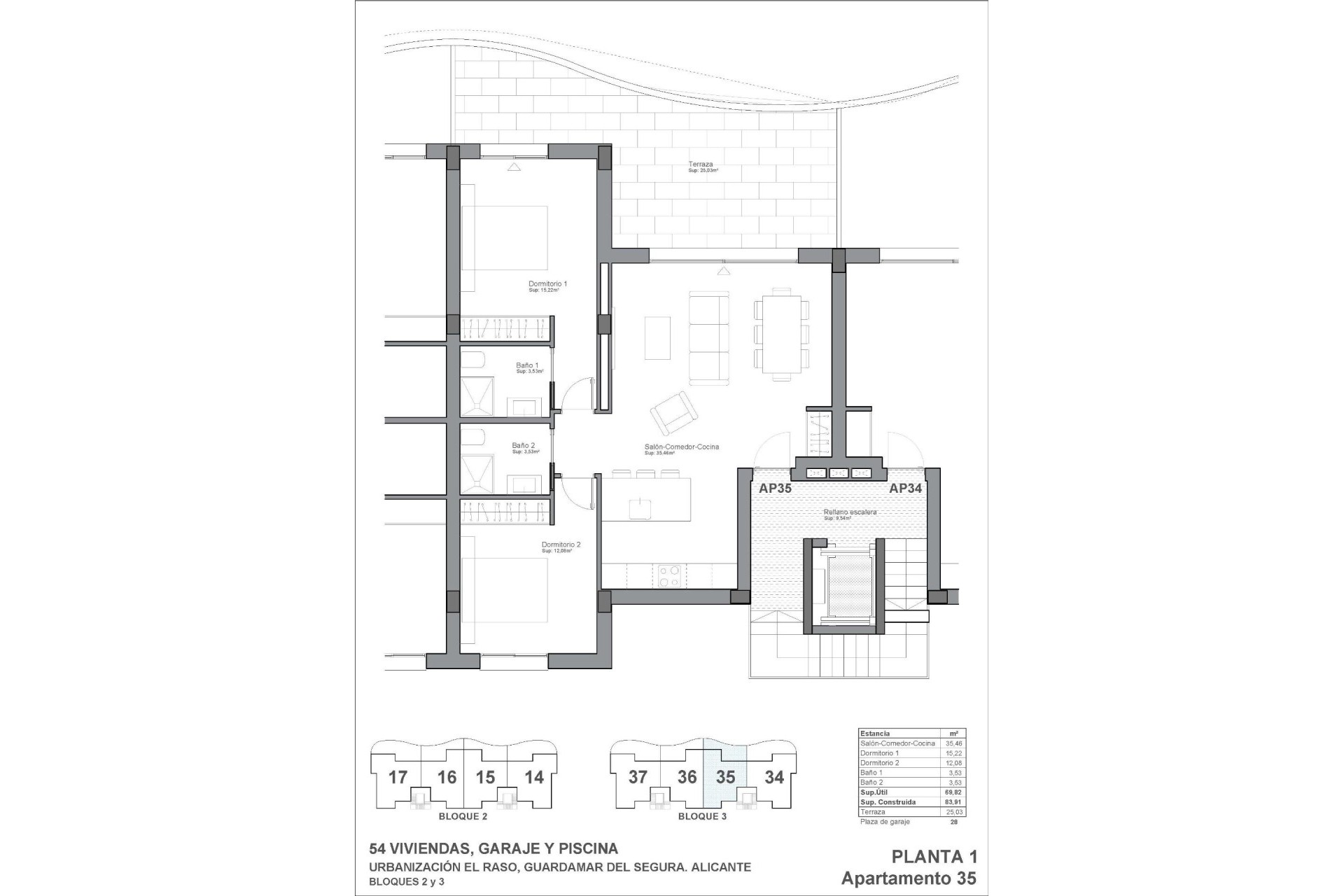 Nowy budynek - Apartment - Guardamar del Segura - El Raso